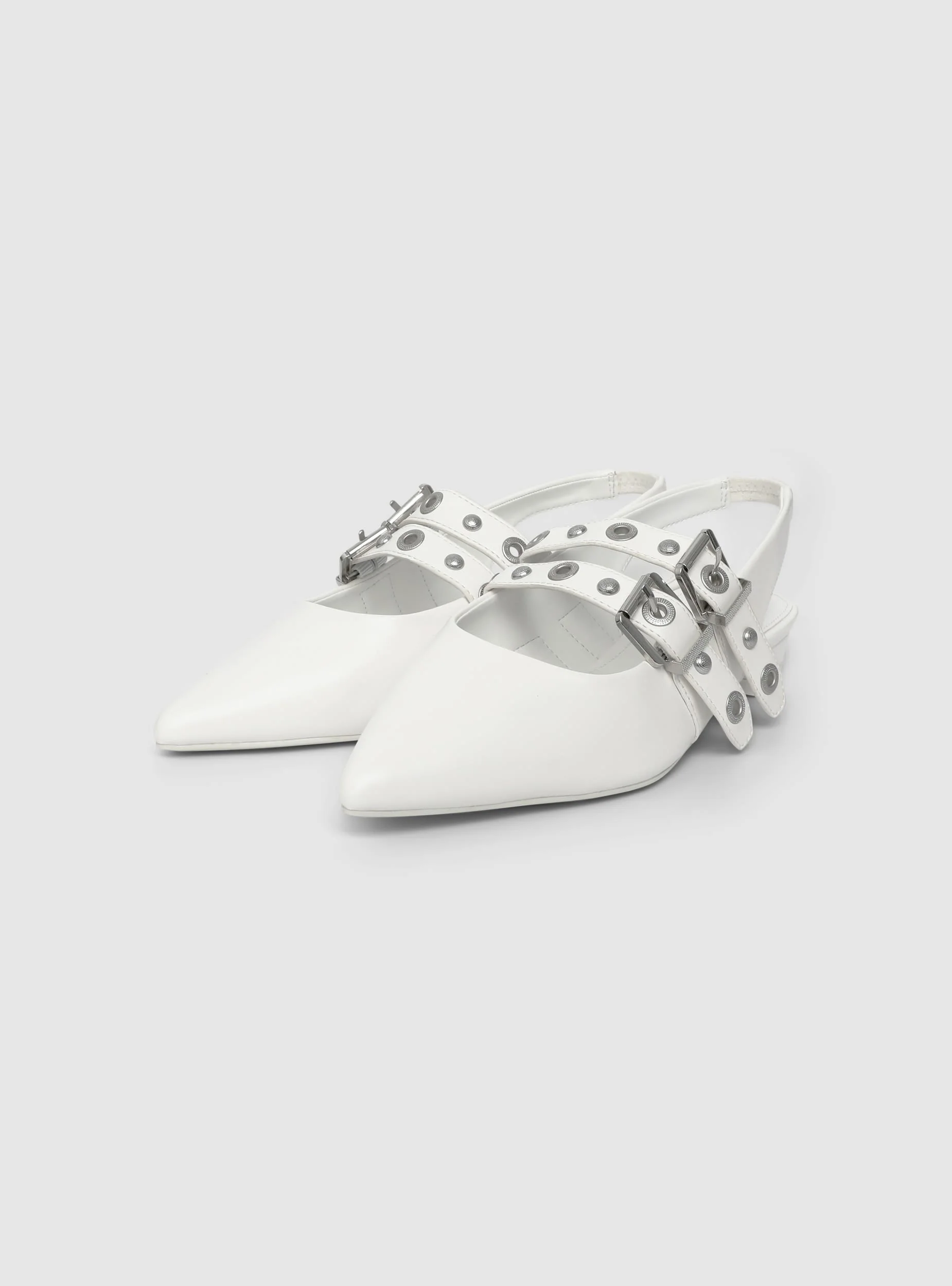 Ballerine slingback con doppia fibbia - Image 4