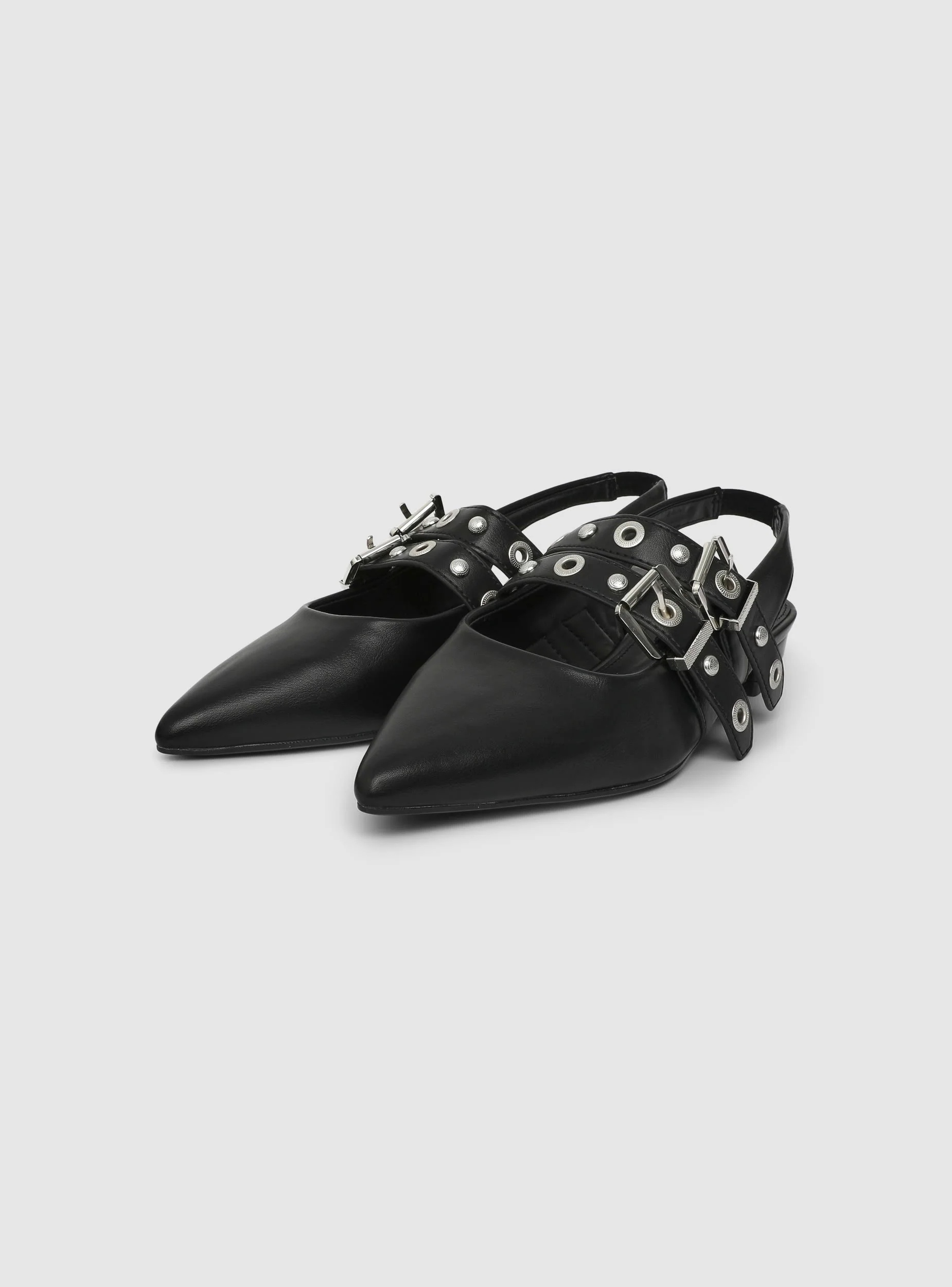 Ballerine slingback con doppia fibbia - Image 4
