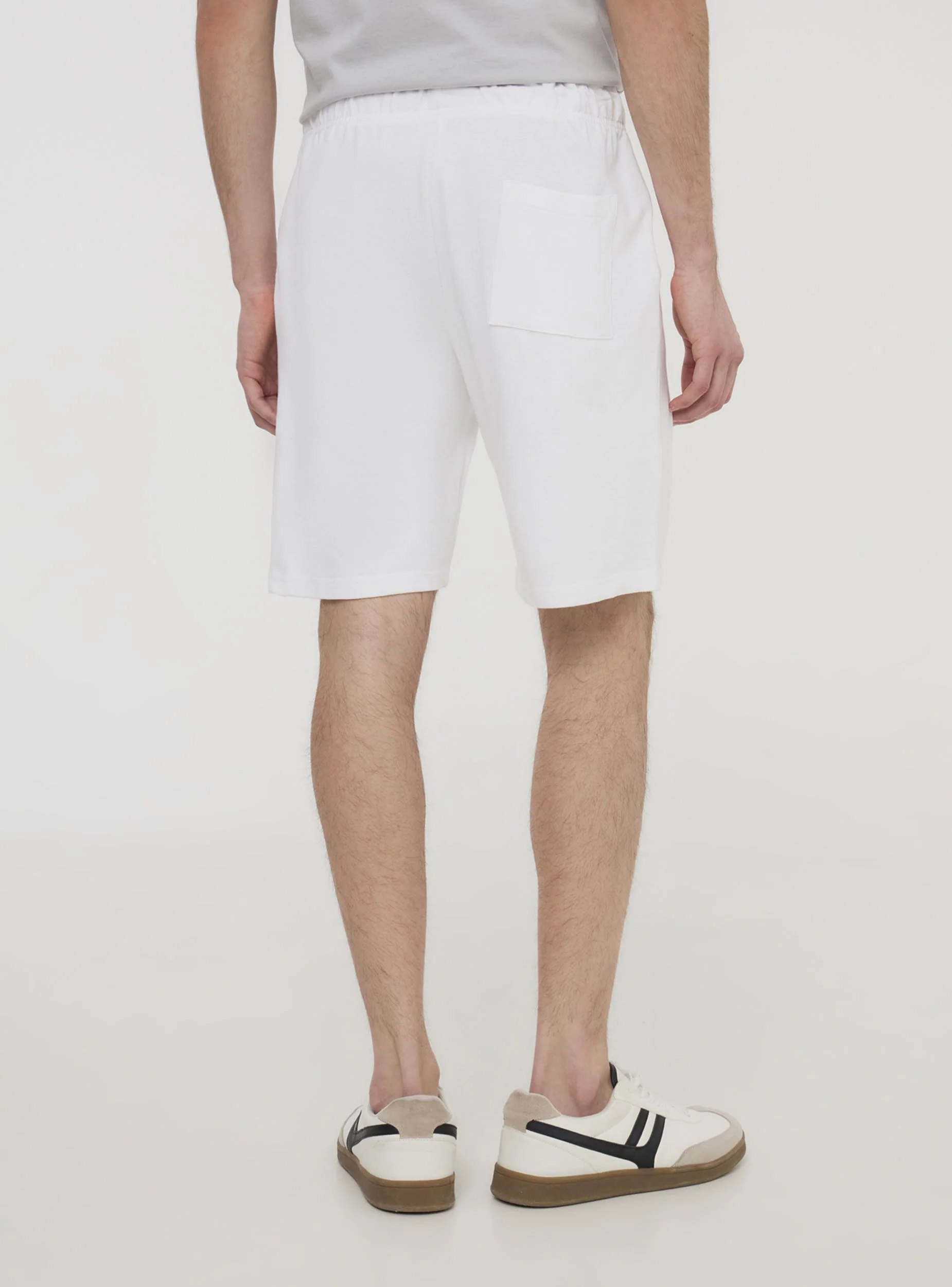 Bermuda con coulisse e stampa