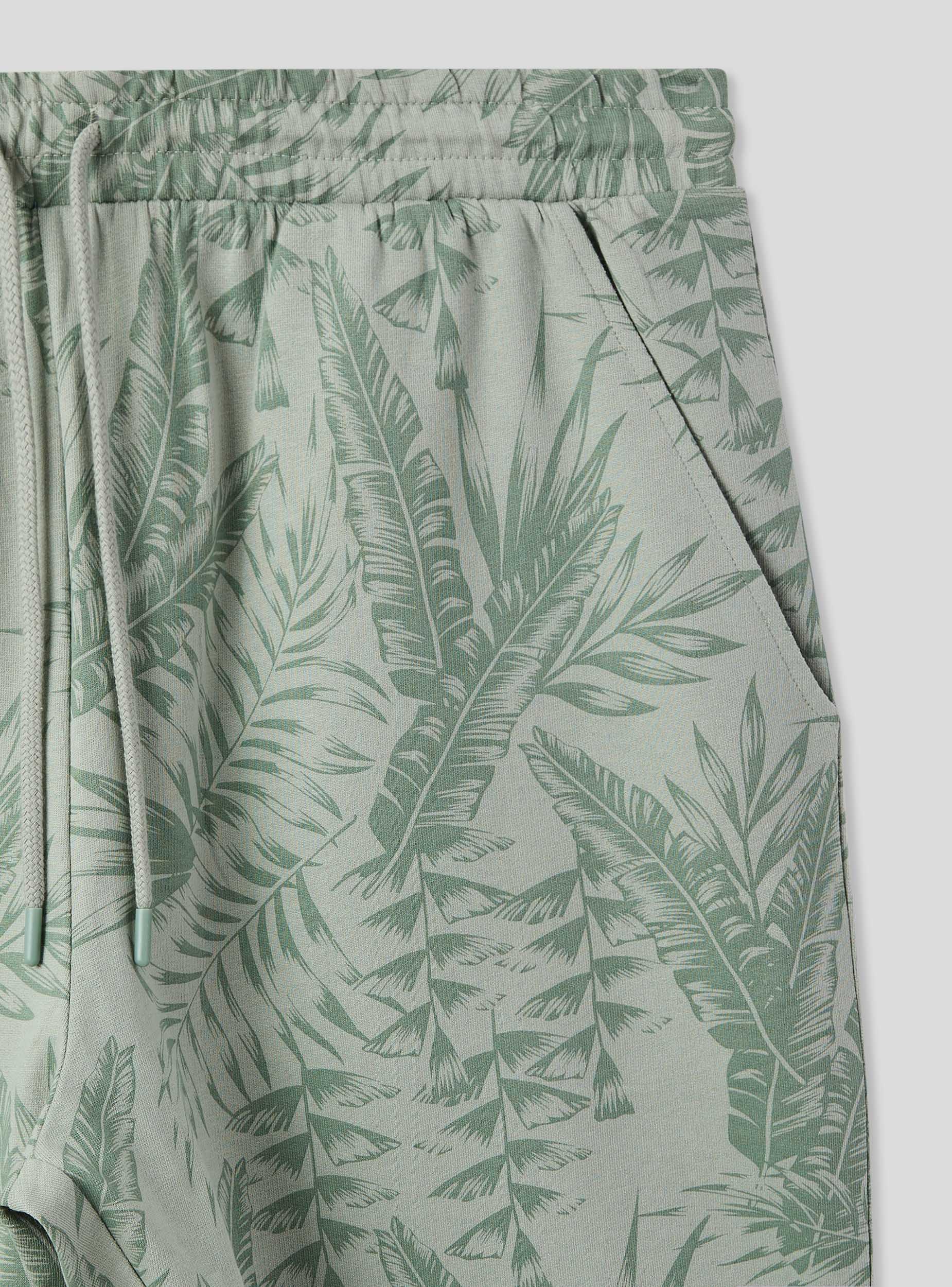 Bermuda con stampa palme - Image 3
