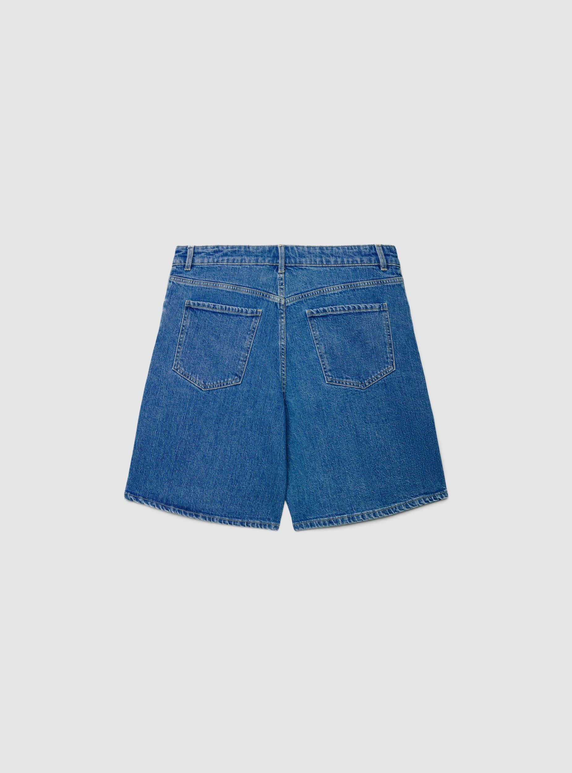 Bermuda in denim a cinque tasche - Image 5