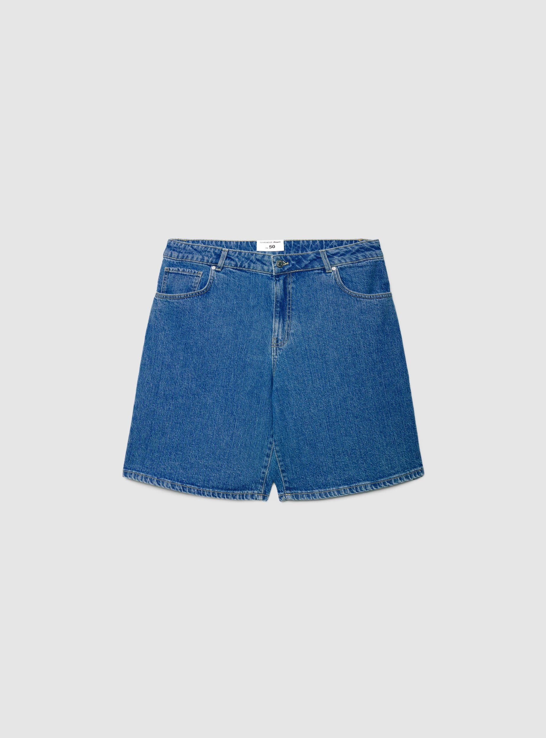 Bermuda in denim a cinque tasche - Image 6
