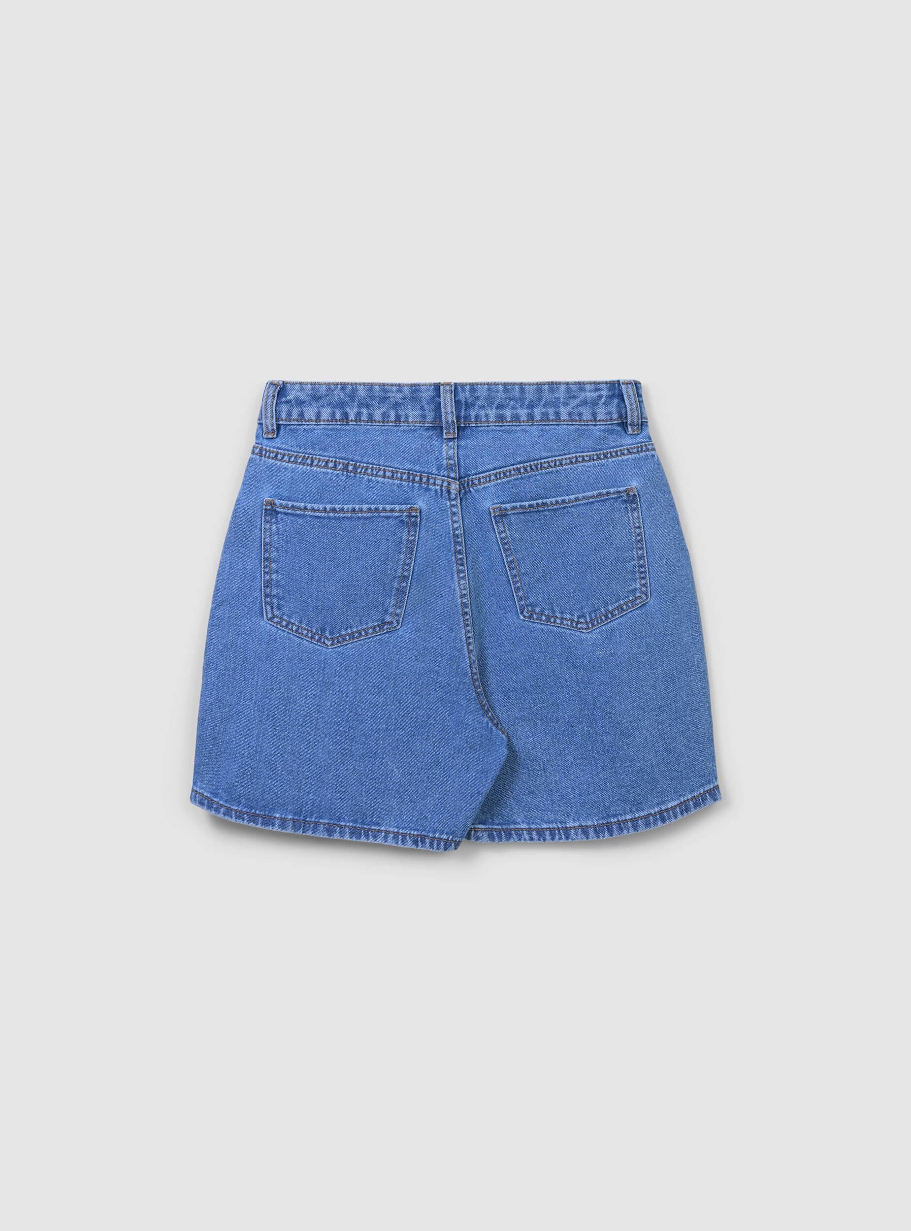Bermuda in denim medio - Image 8