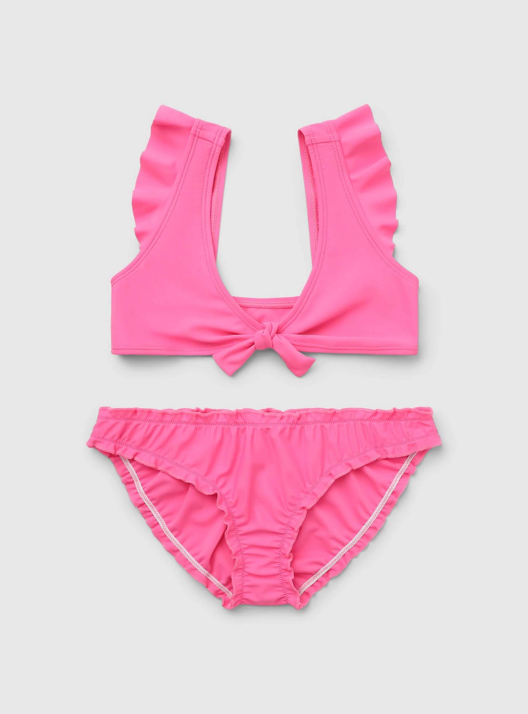 Bikini con volant e fiocco - Image 3