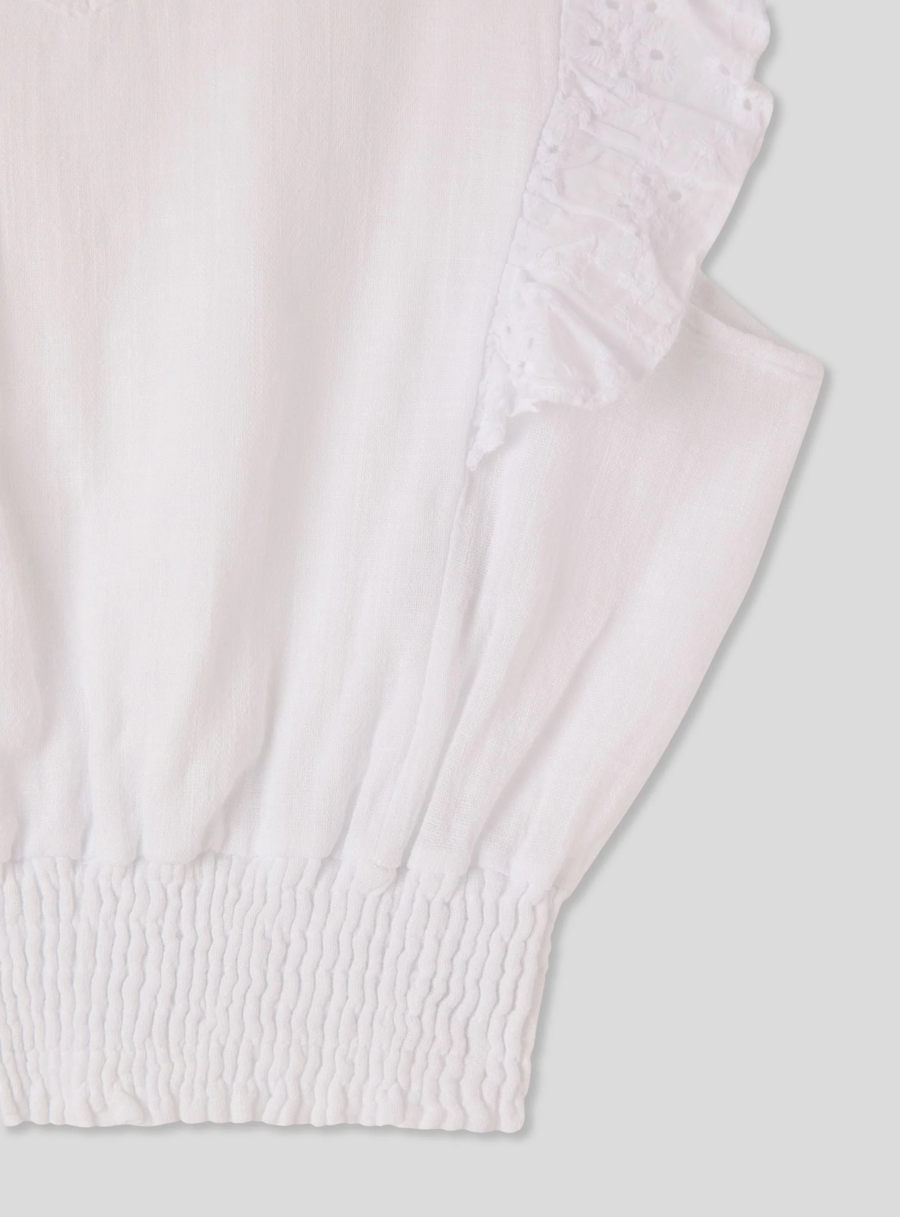 Blusa con dettagli sangallo - Image 2