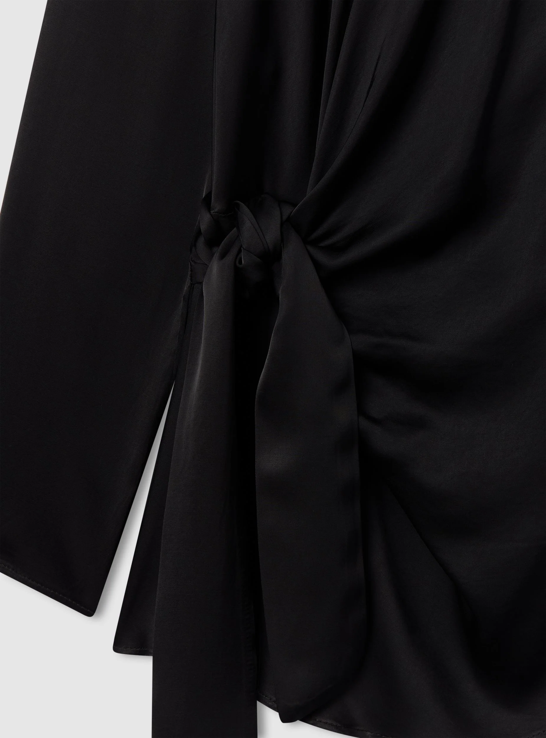 Blusa con nodo laterale - Image 5