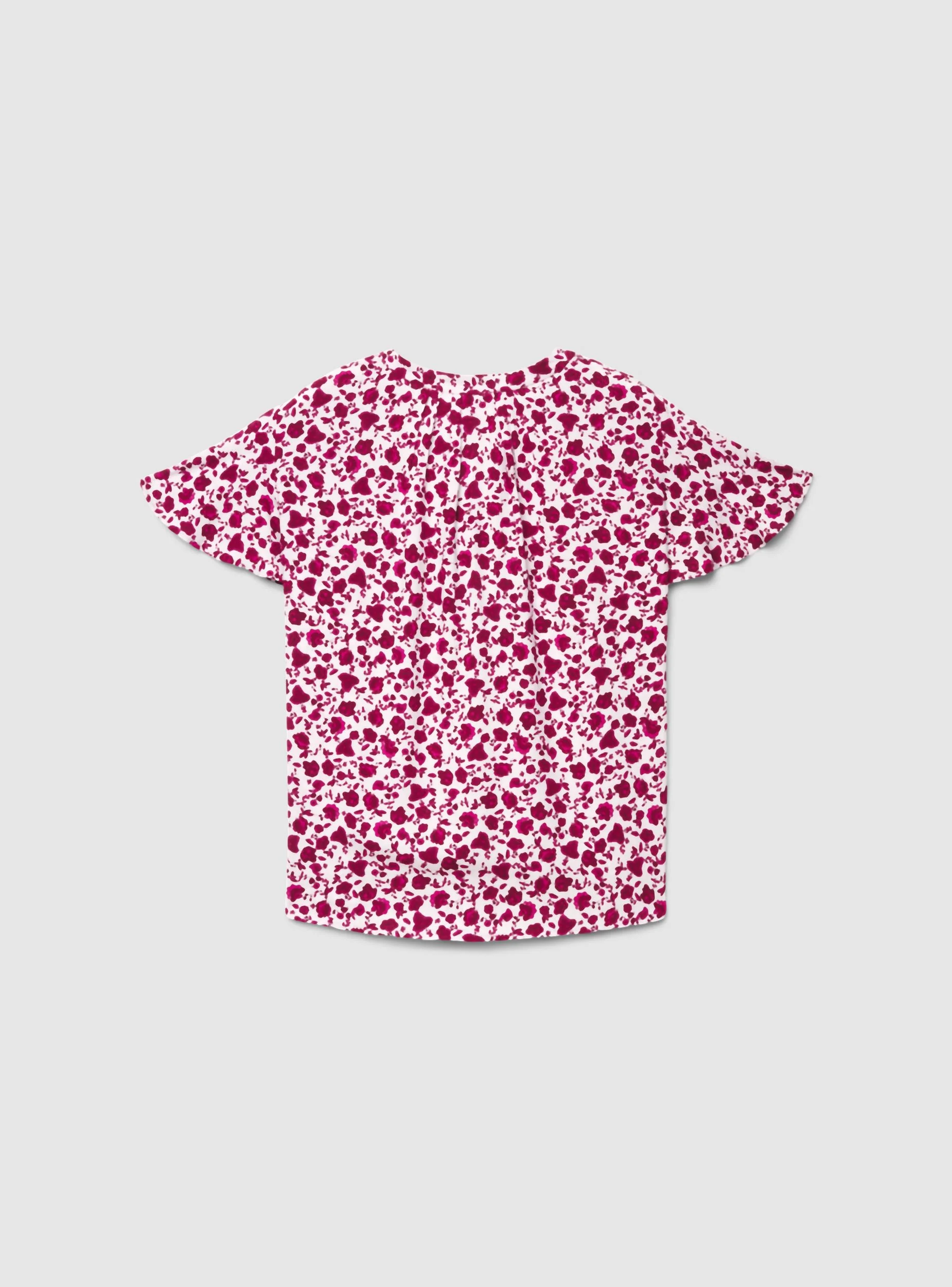 Blusa con stampa fiori - Image 6