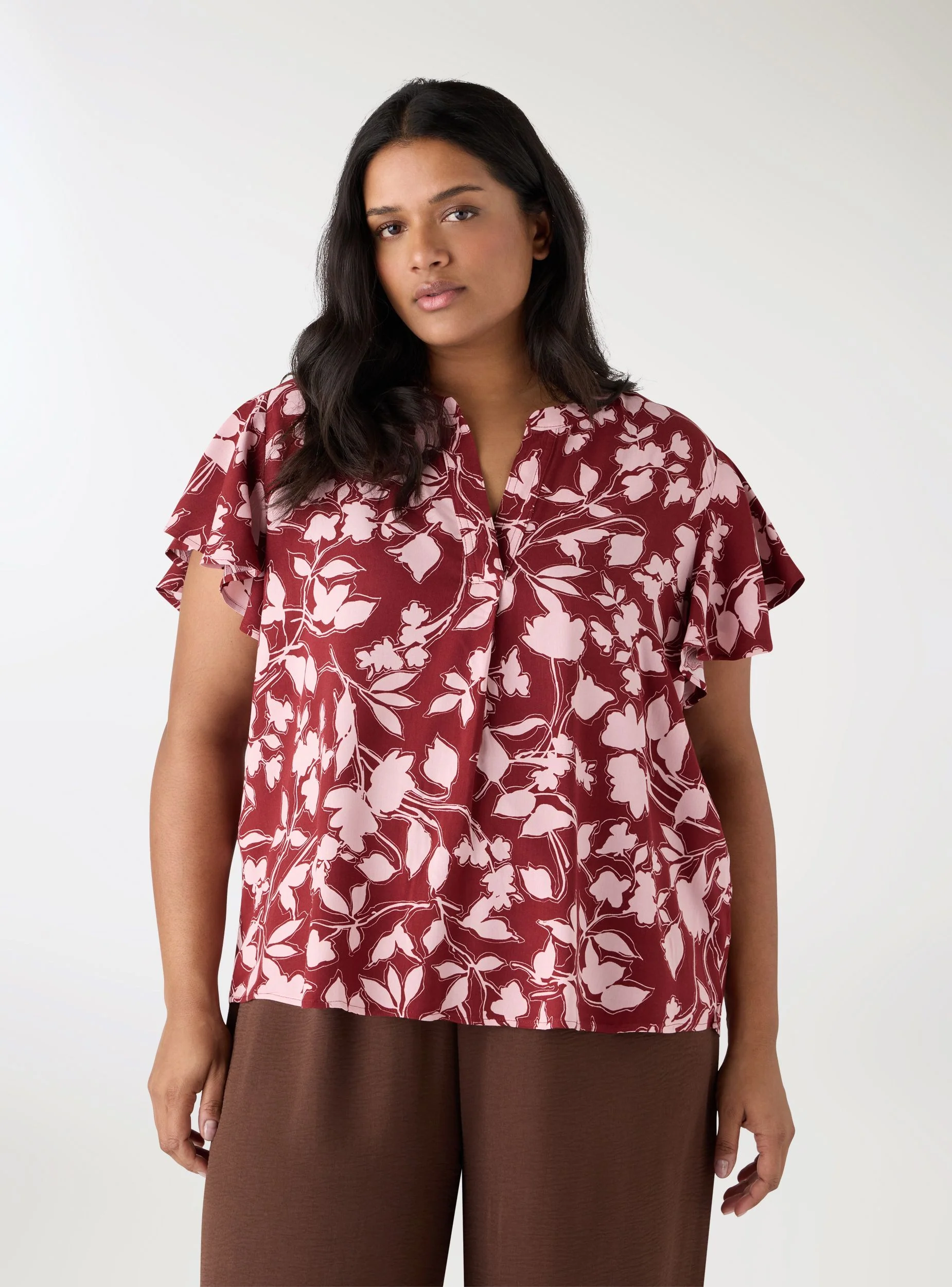 Blusa con stampa floreale - Image 4