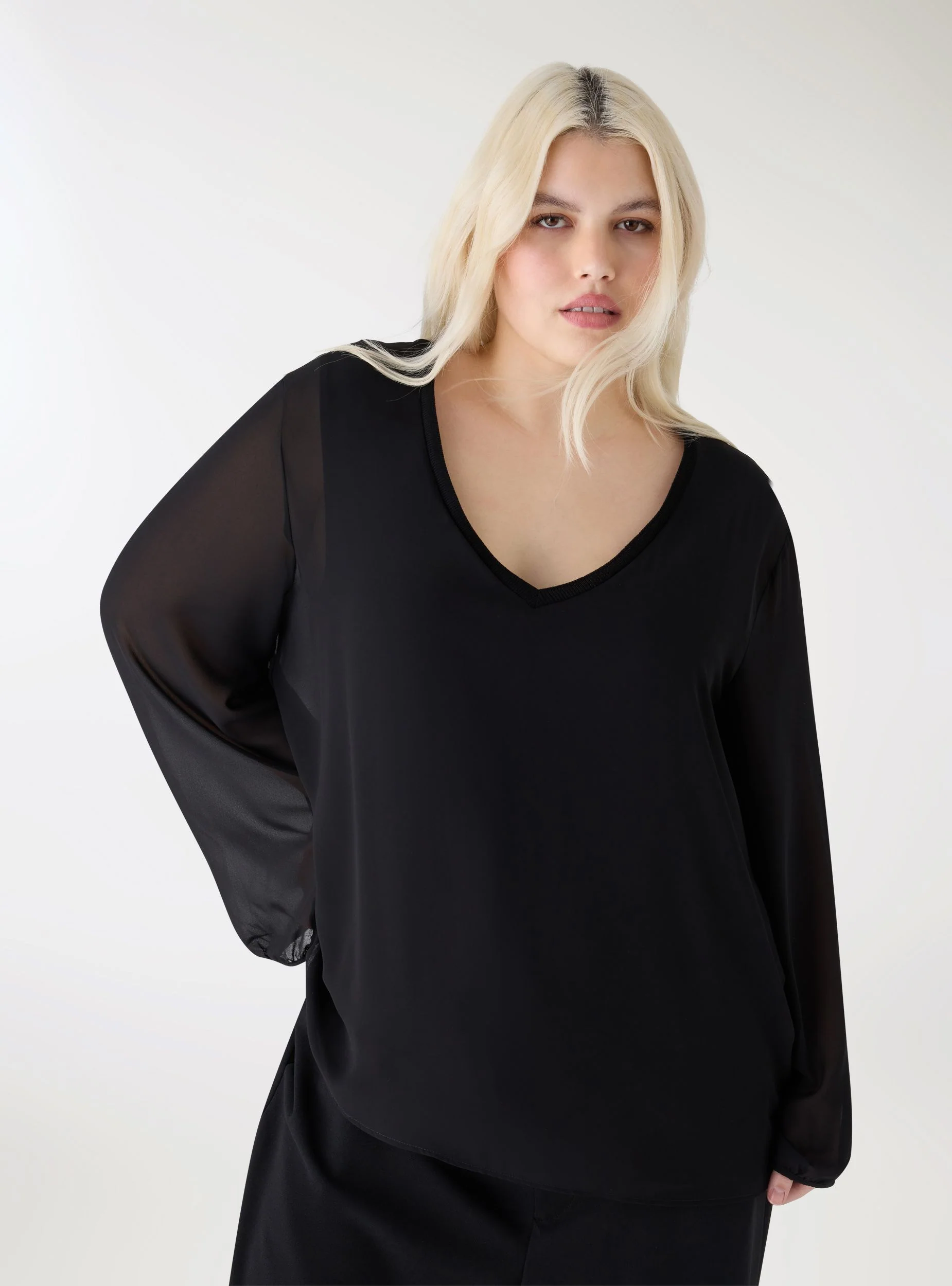 Blusa scollo a V - Image 8