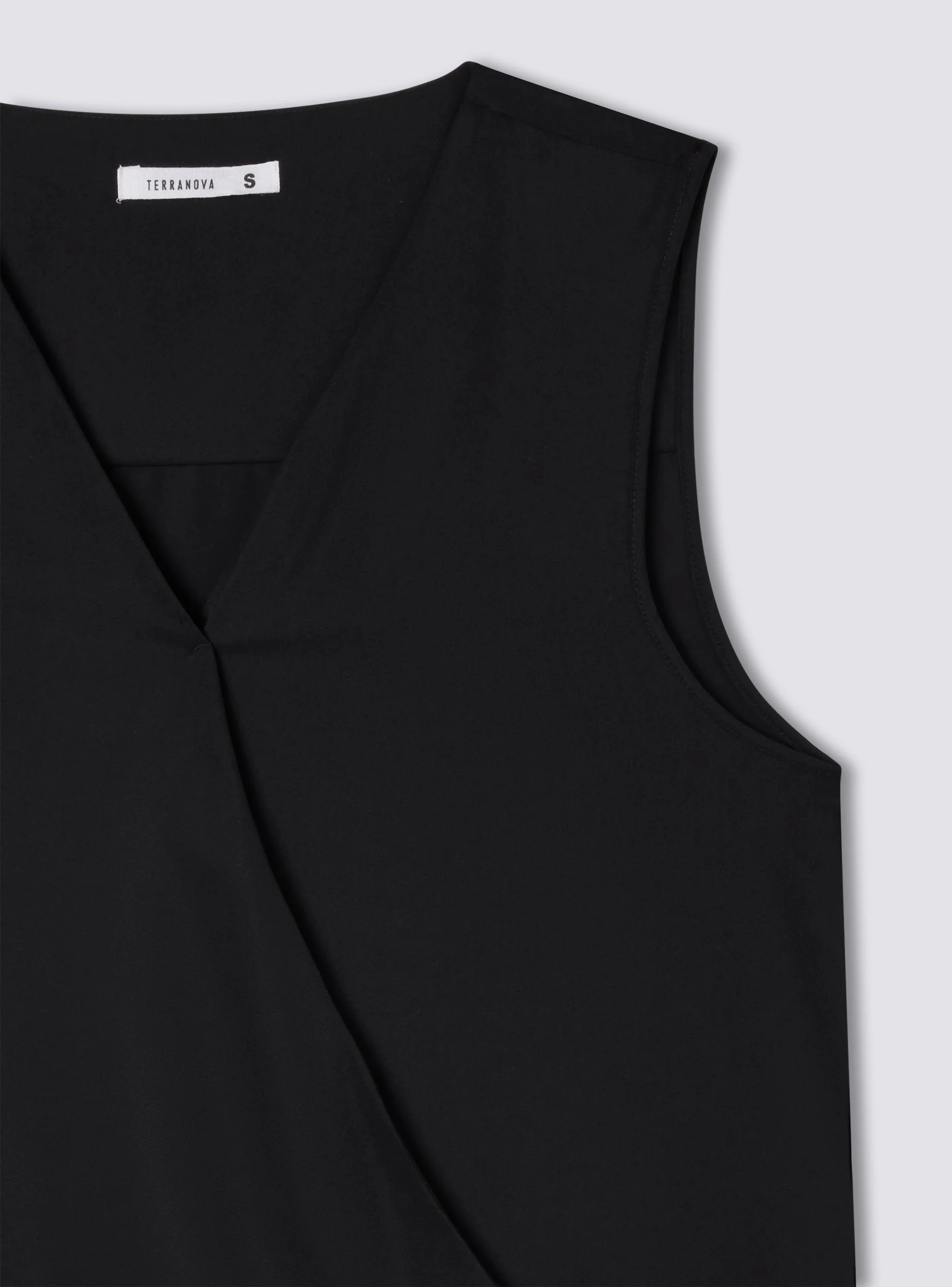 Blusa smanicata incrociata - Image 6