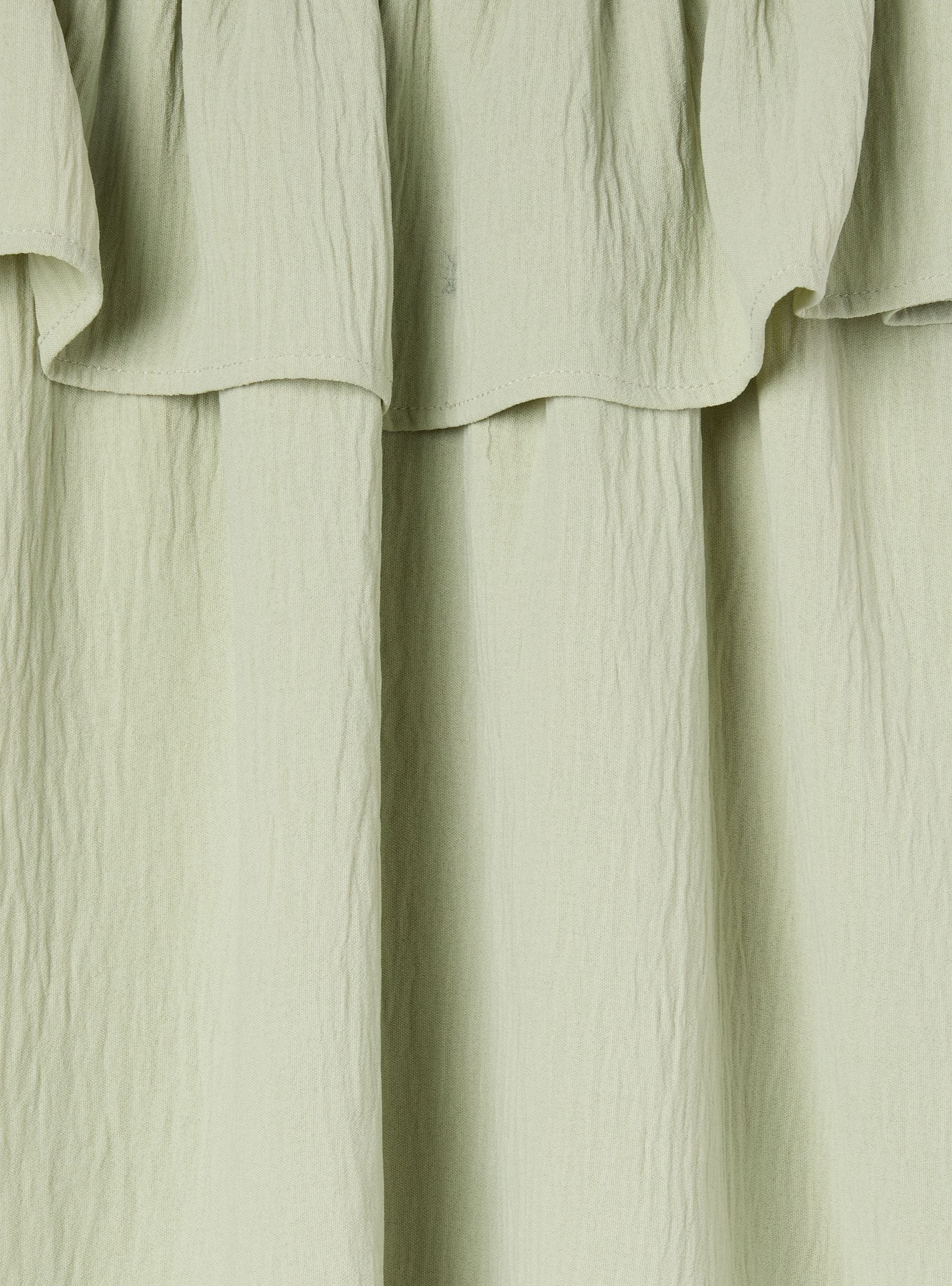 Blusa spalle scoperte con balza - Image 6