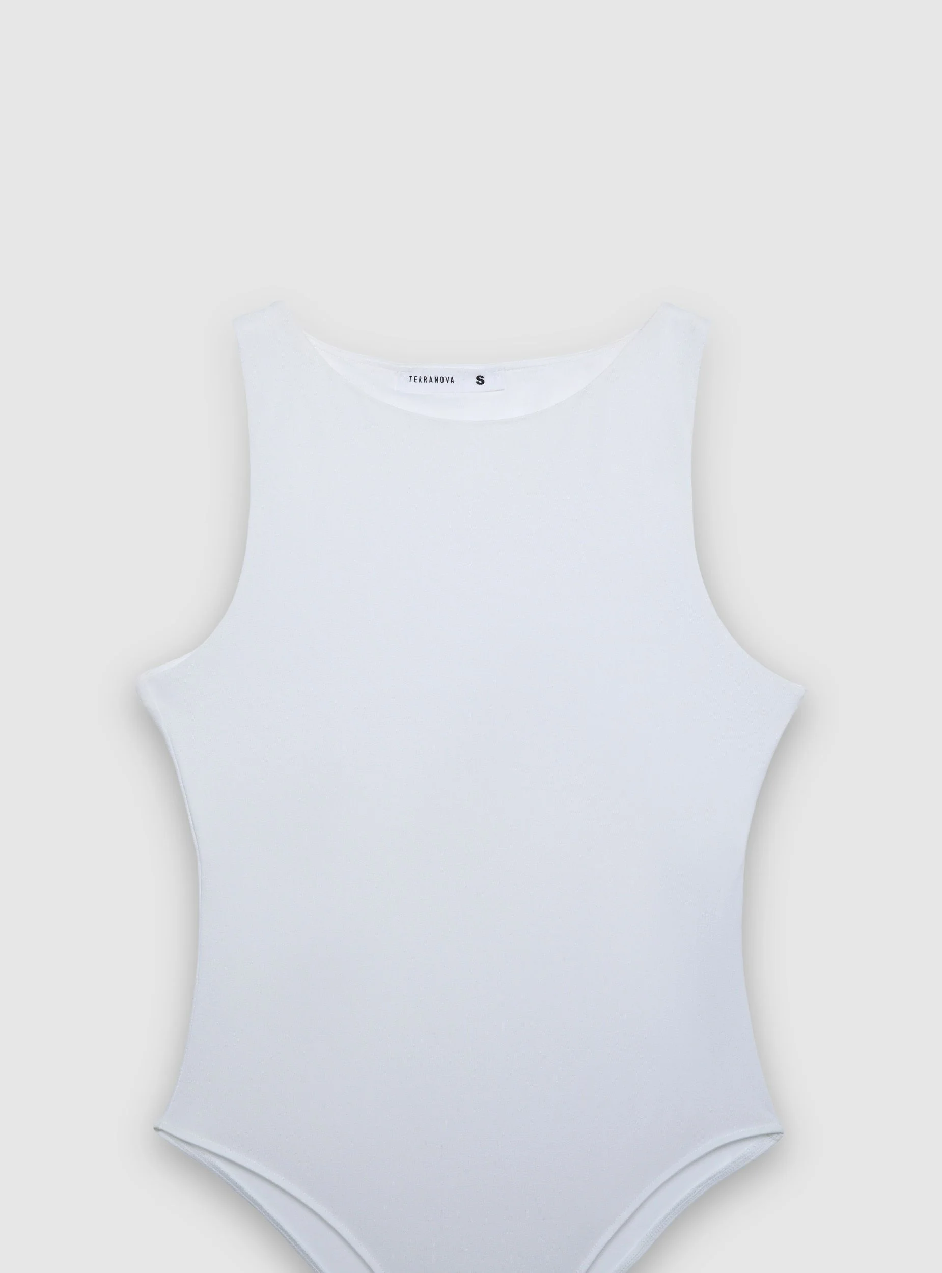 Body a tinta unita con scollatura americana - Image 5