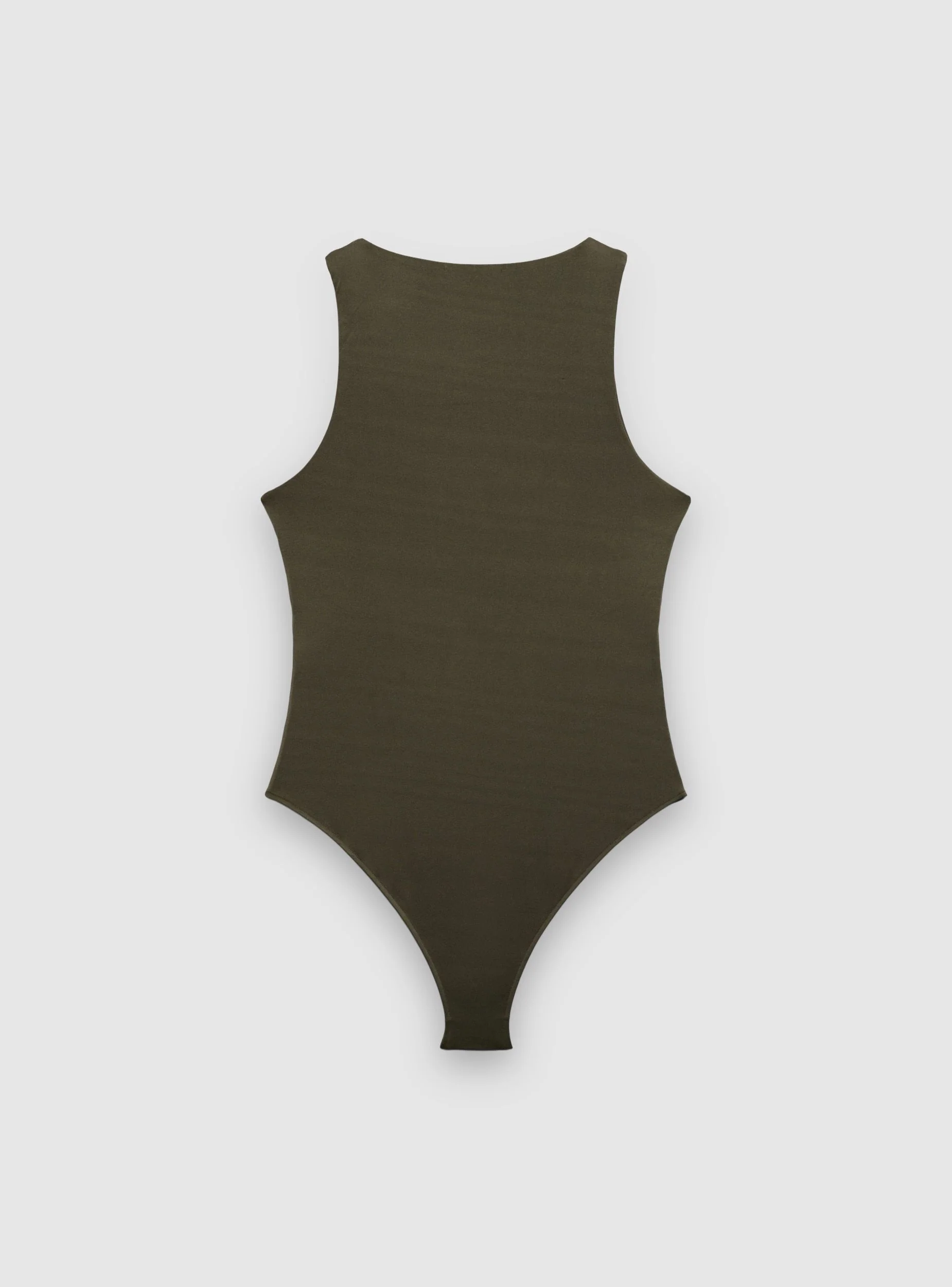 Body a tinta unita con scollatura americana - Image 5
