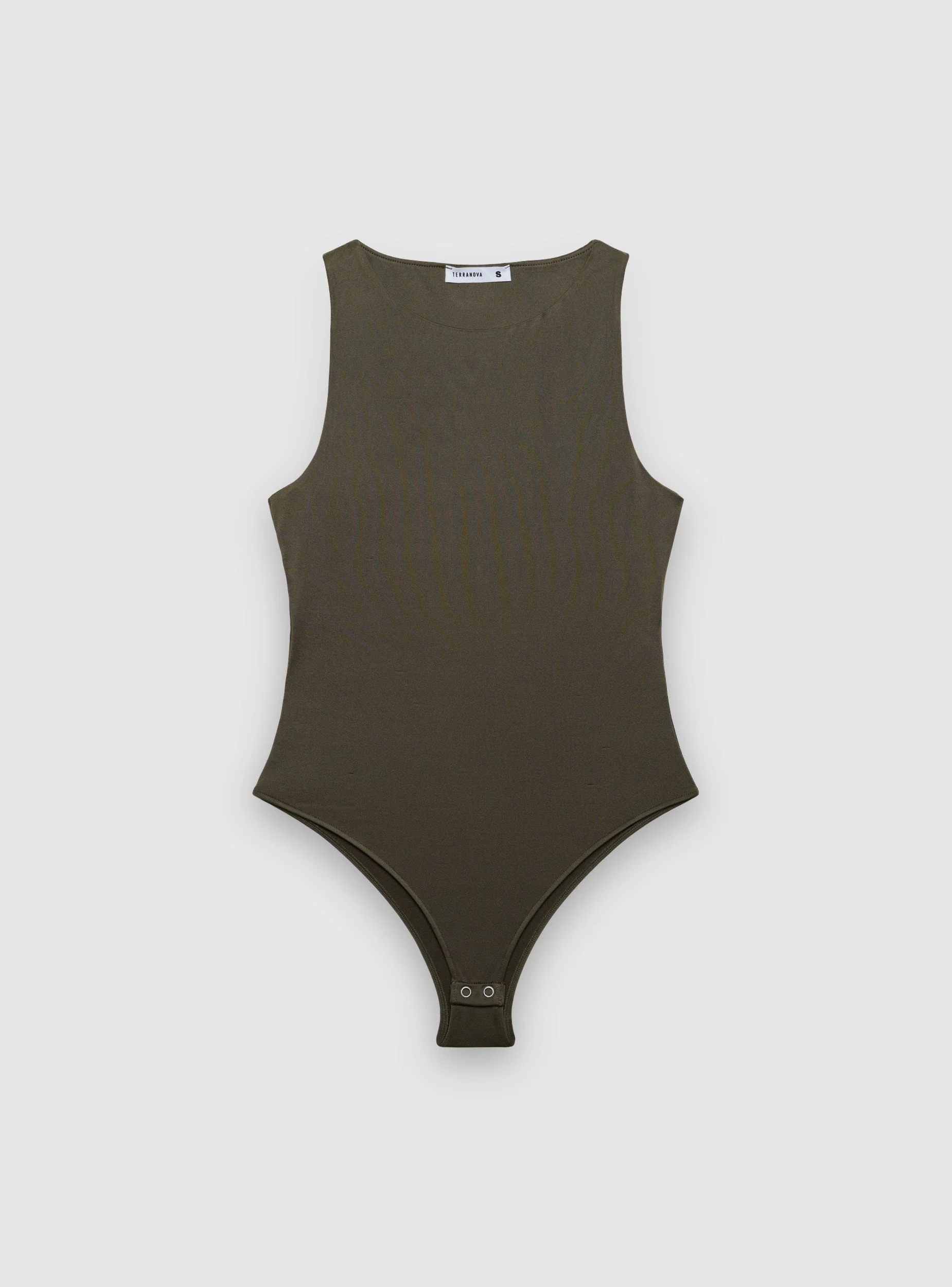 Body a tinta unita con scollatura americana - Image 6