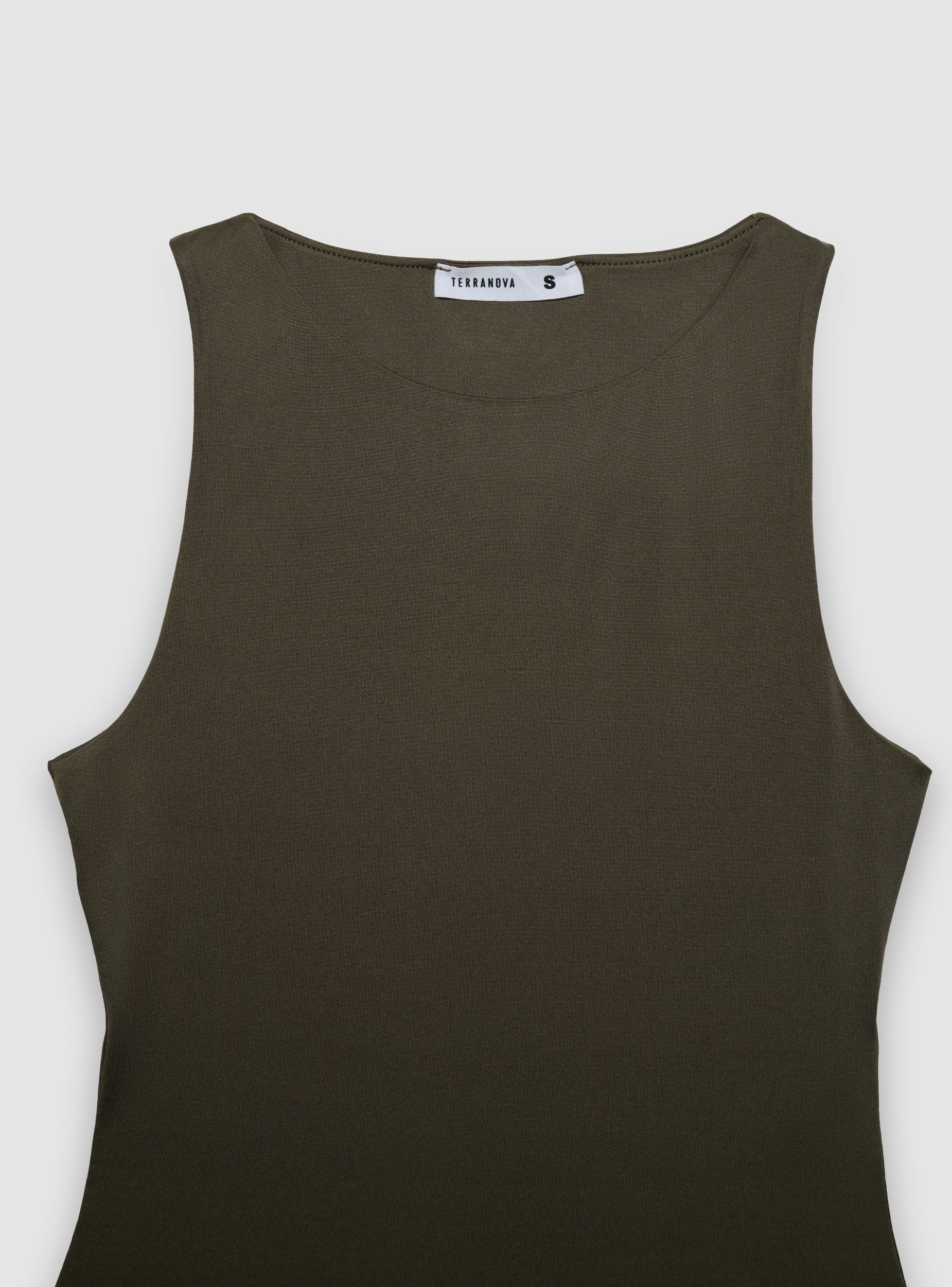 Body a tinta unita con scollatura americana - Image 7
