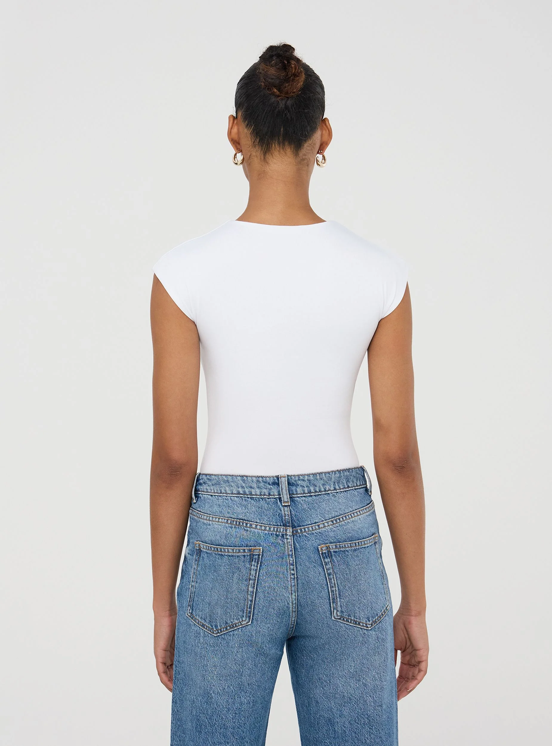 Body con maniche ad aletta