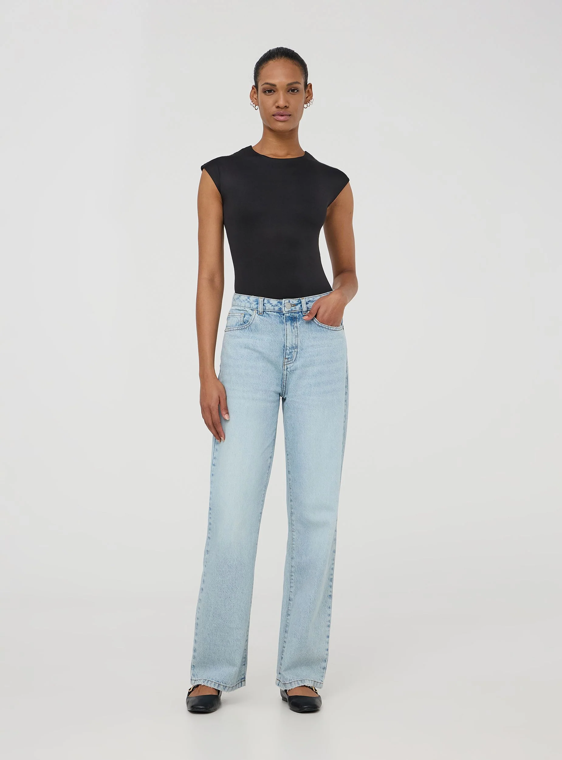 Body con maniche ad aletta - Image 2