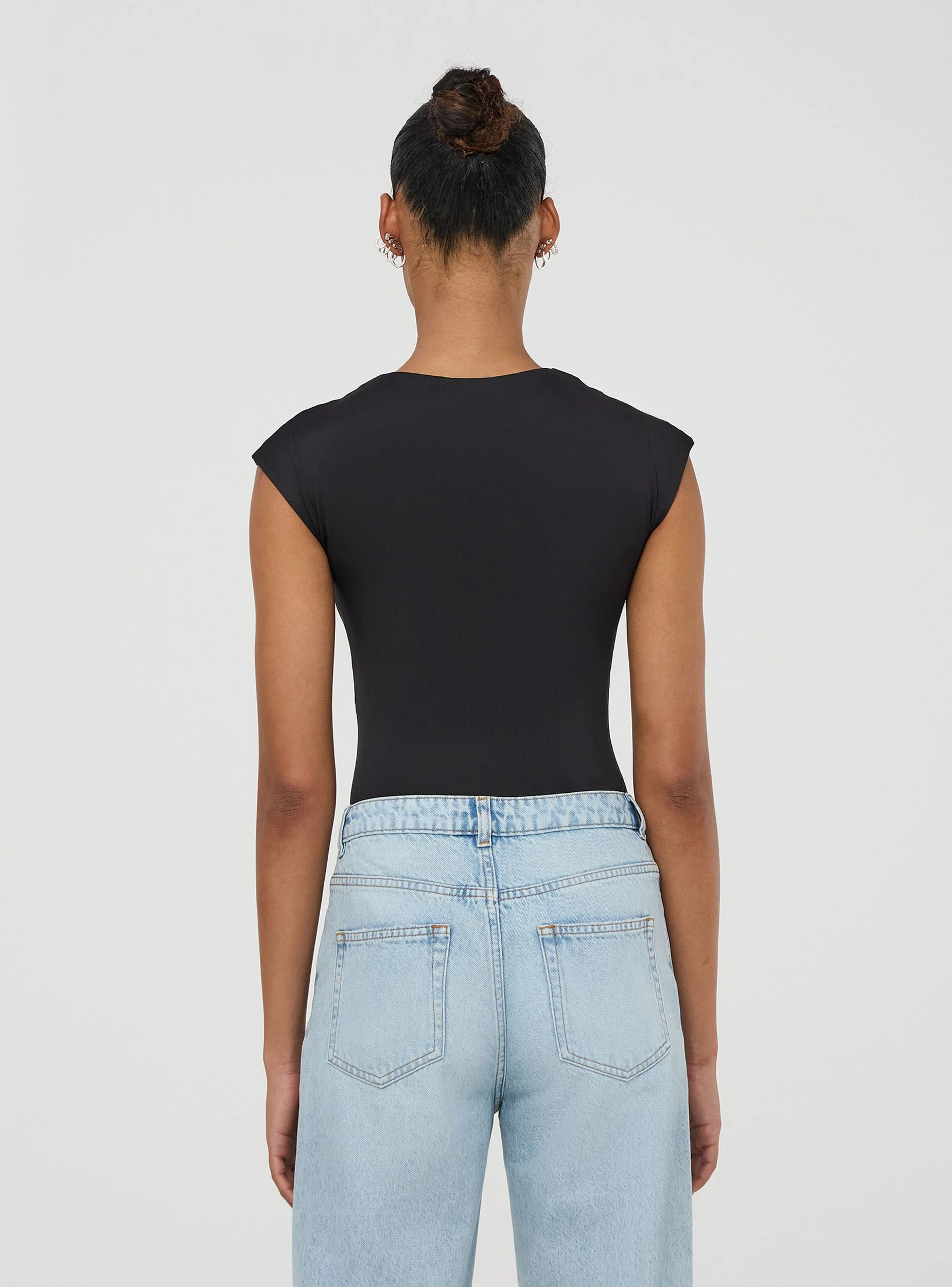 Body con maniche ad aletta - Image 3