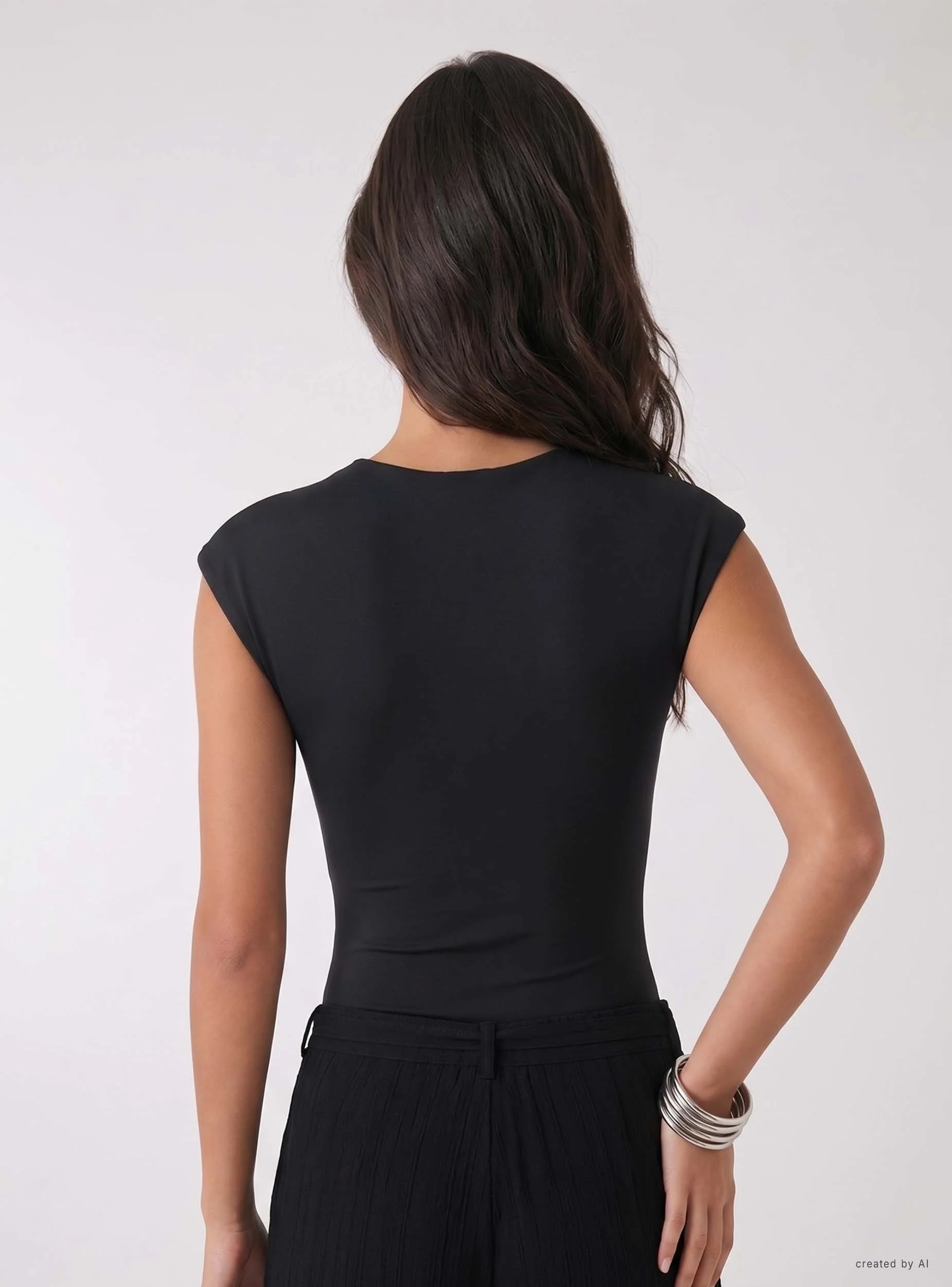 Body con maniche ad aletta - Image 3