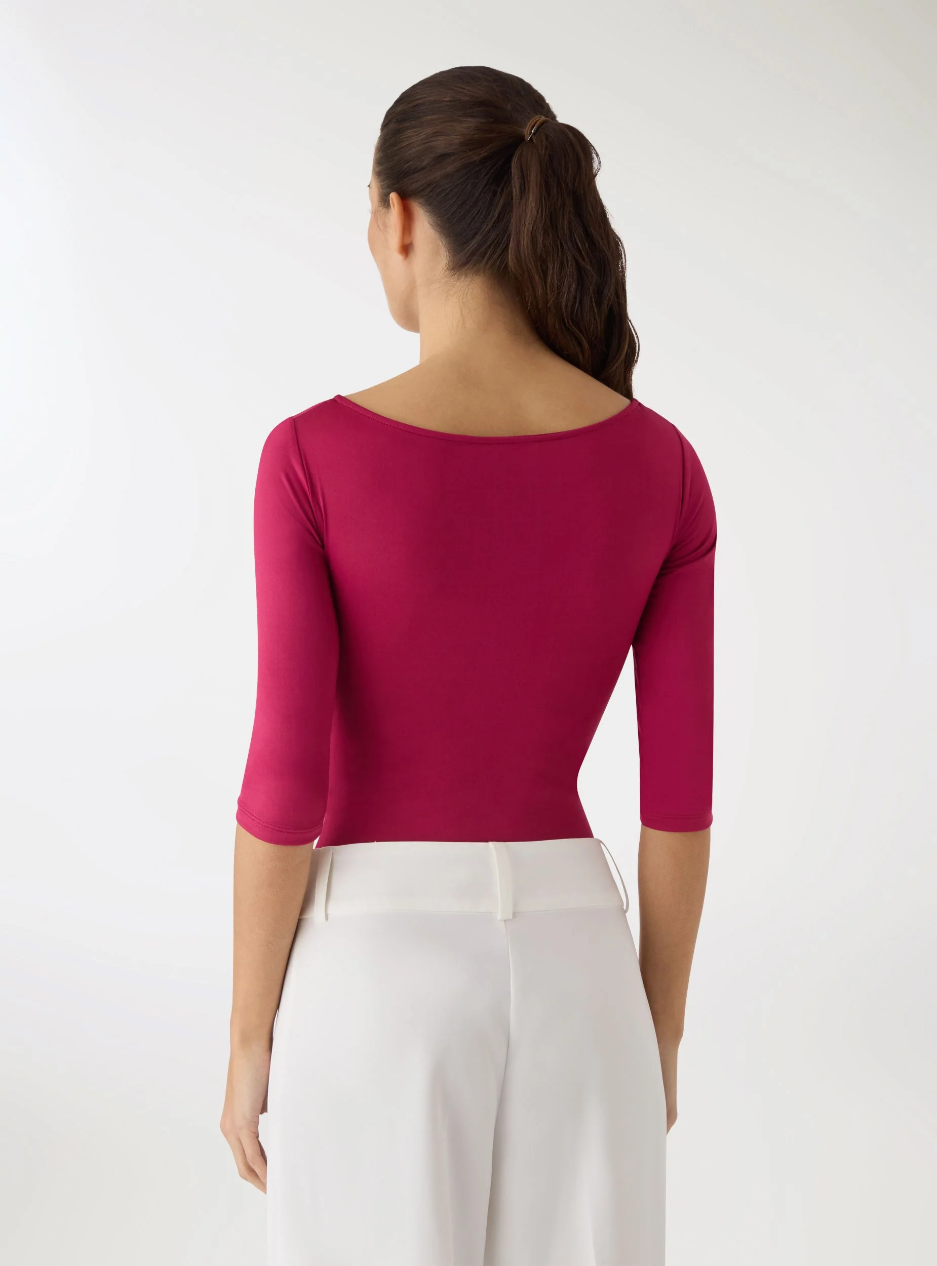 Body con scollo a barca - Image 3