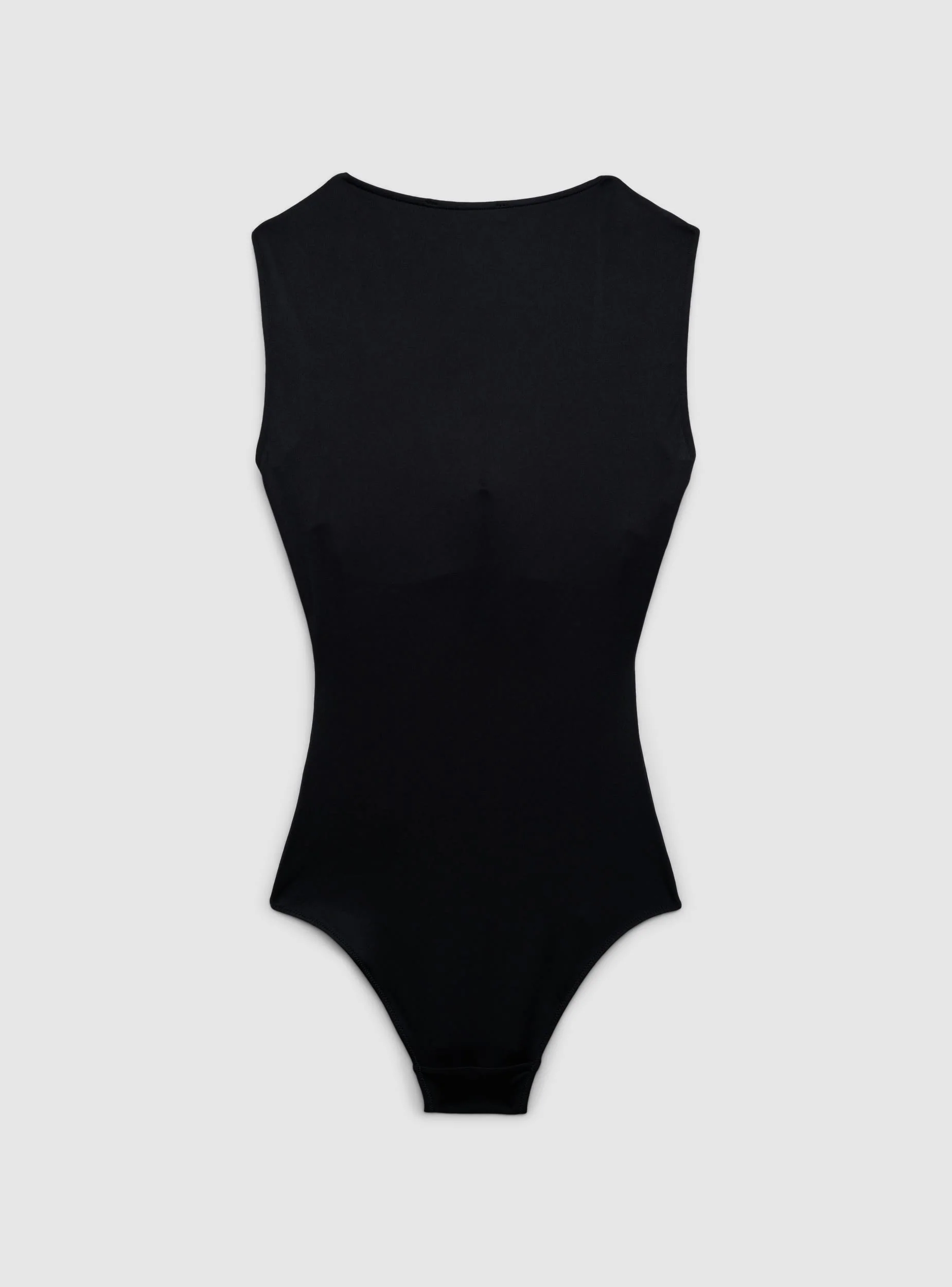 Body con scollo a cuore con coppe - Image 5