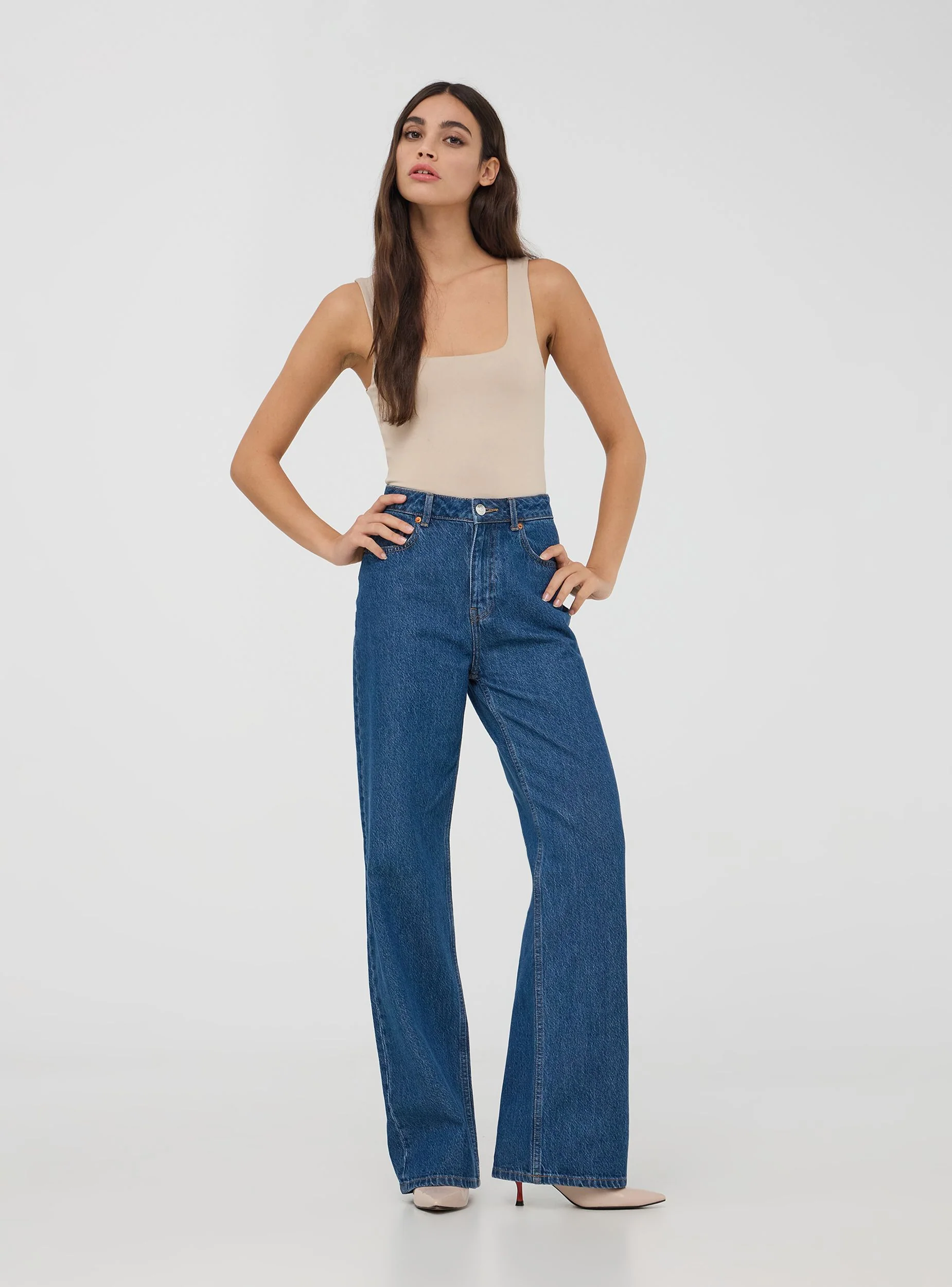 Body con scollo quadrato - Image 3