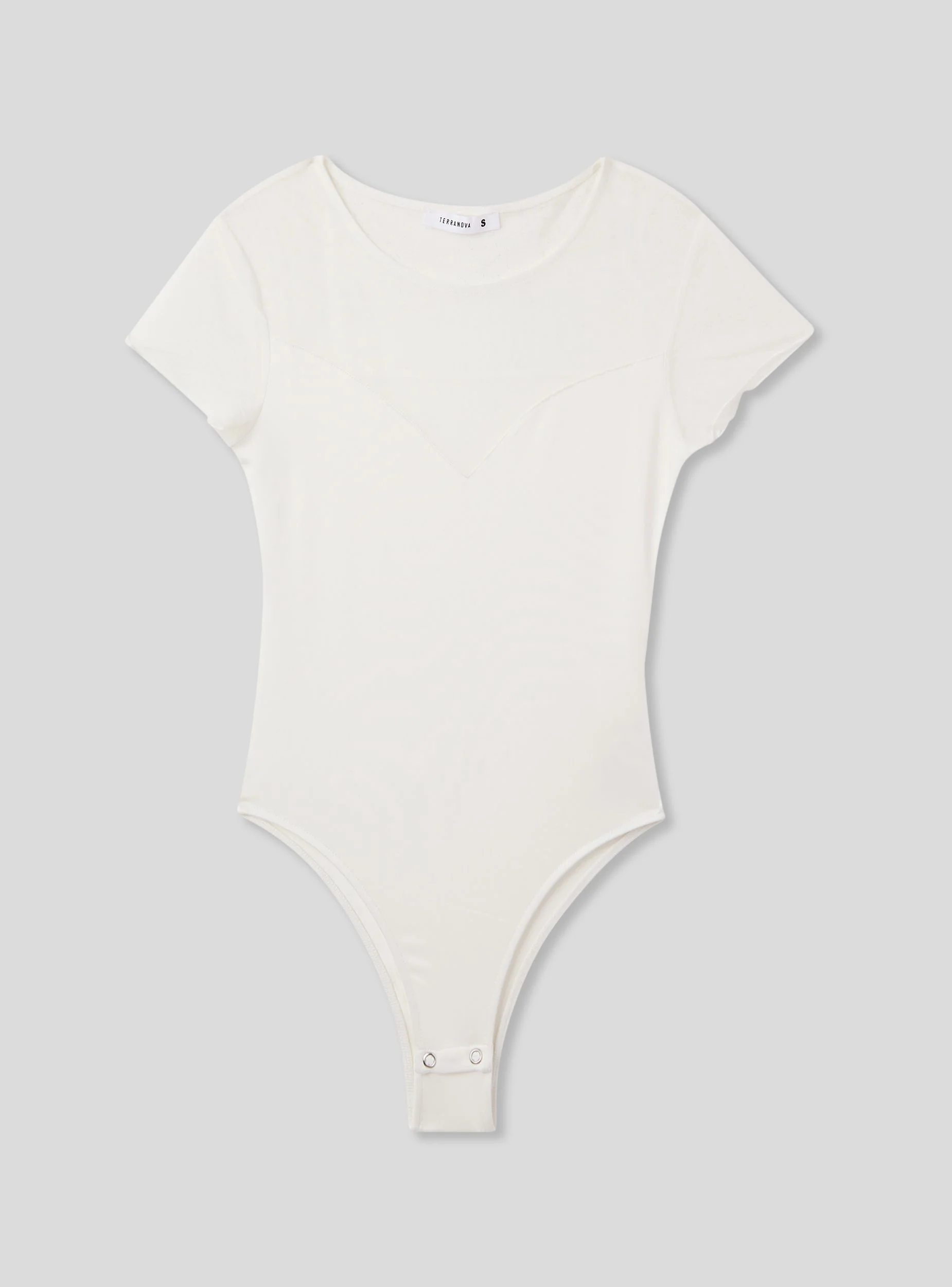 Body elasticizzato con inserti in pizzo - Image 5