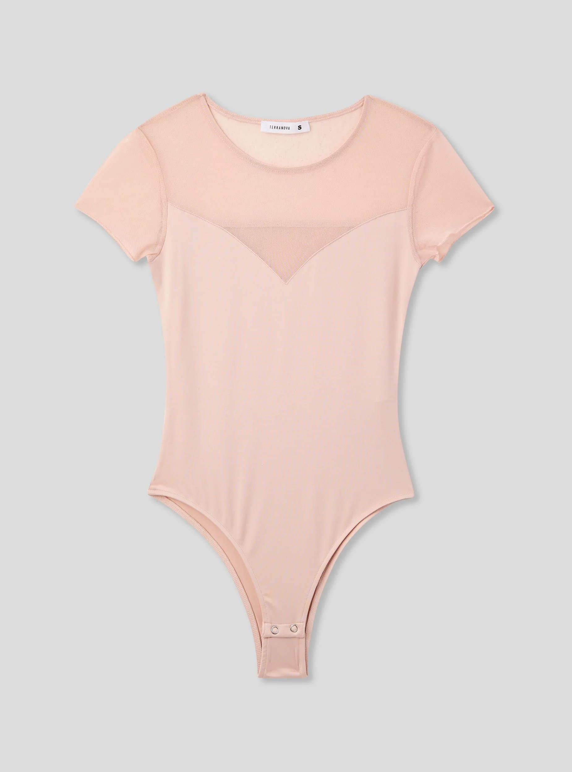 Body elasticizzato con inserti in pizzo - Image 5