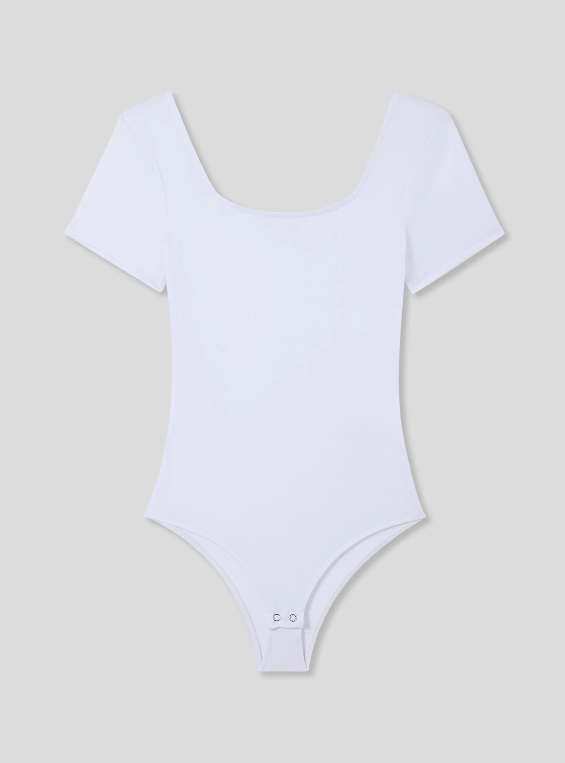 Body elasticizzato con scollo quadrato - Image 4
