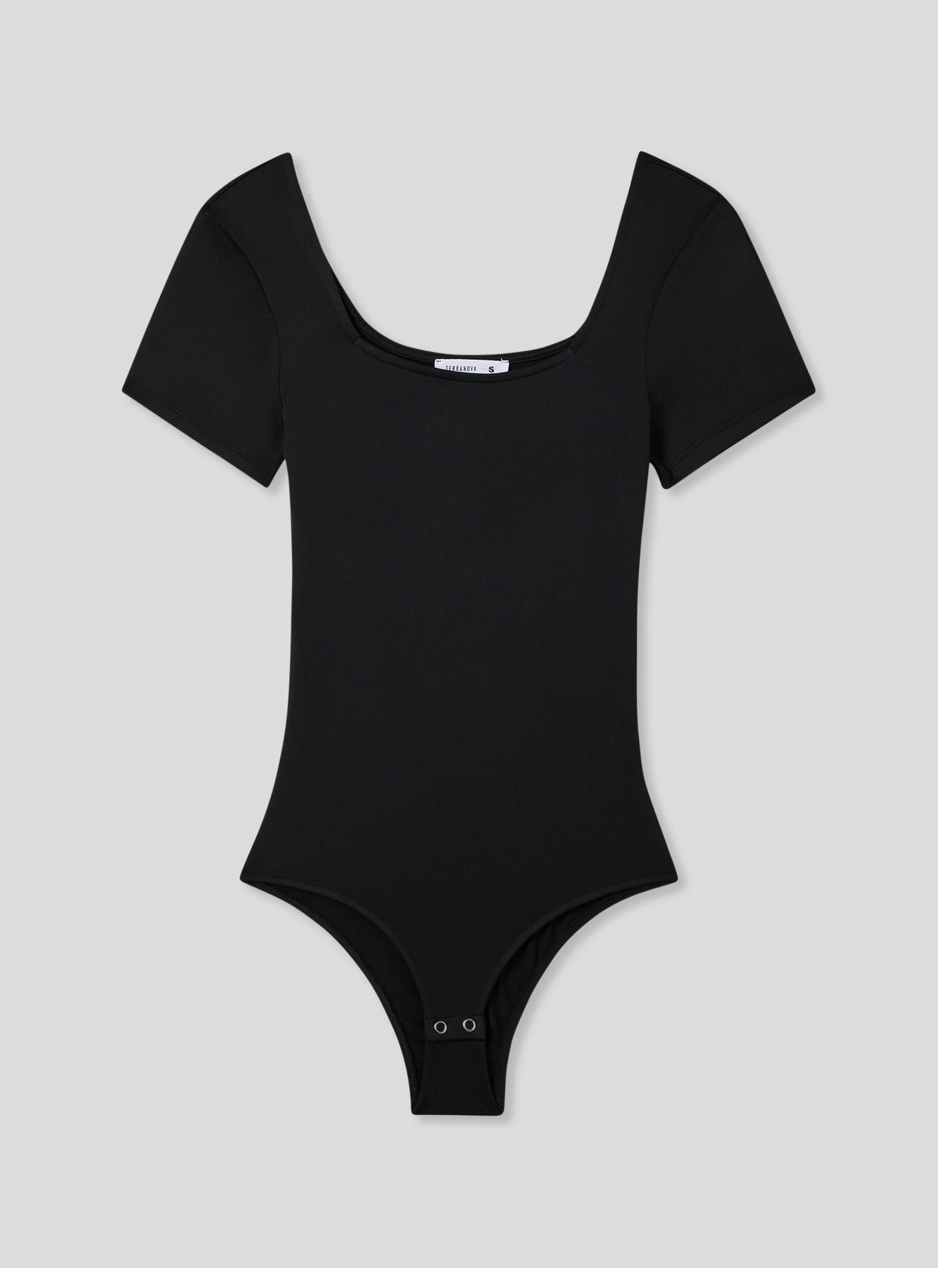 Body elasticizzato con scollo quadrato - Image 4
