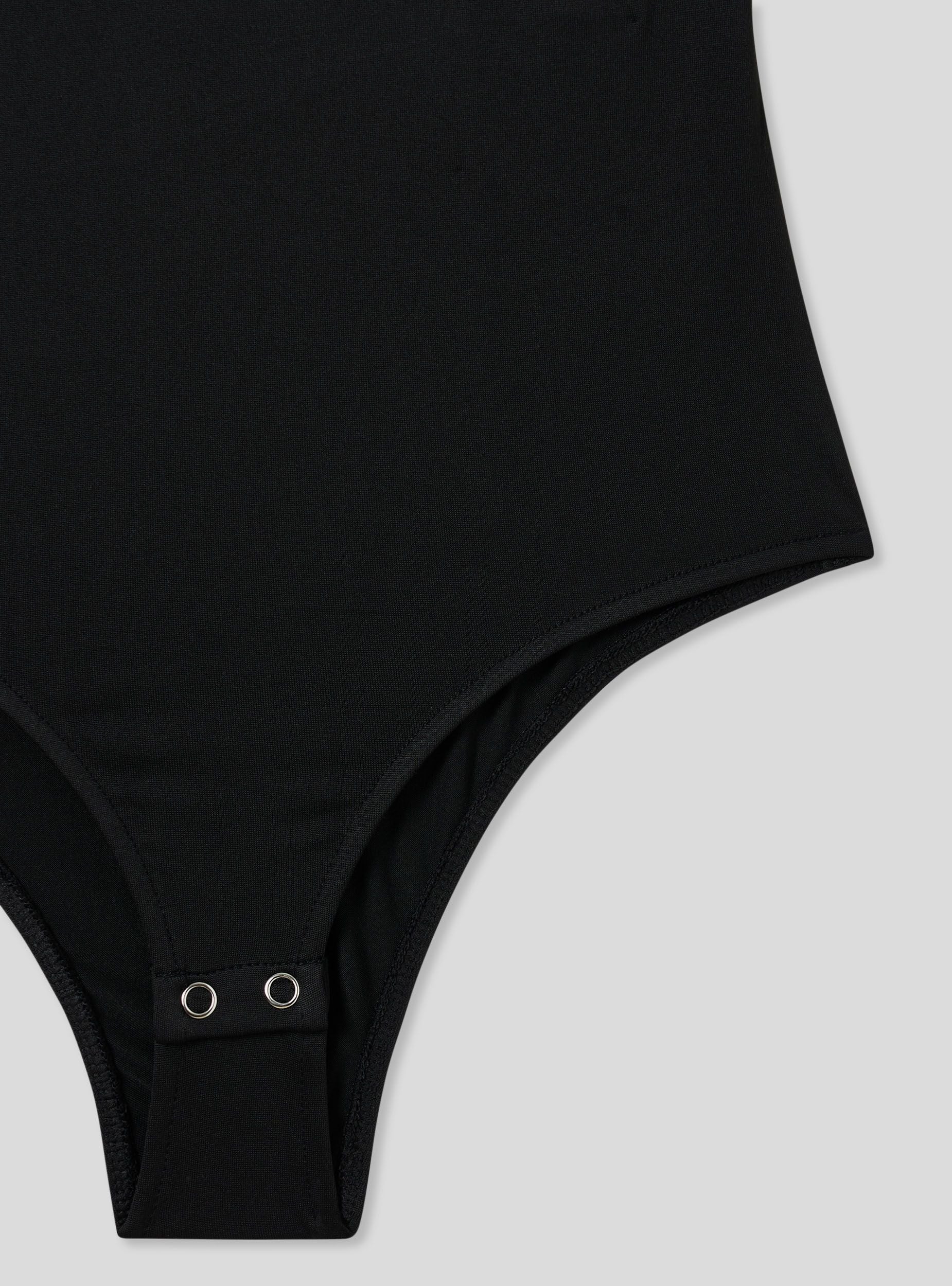 Body elasticizzato con scollo quadrato - Image 5