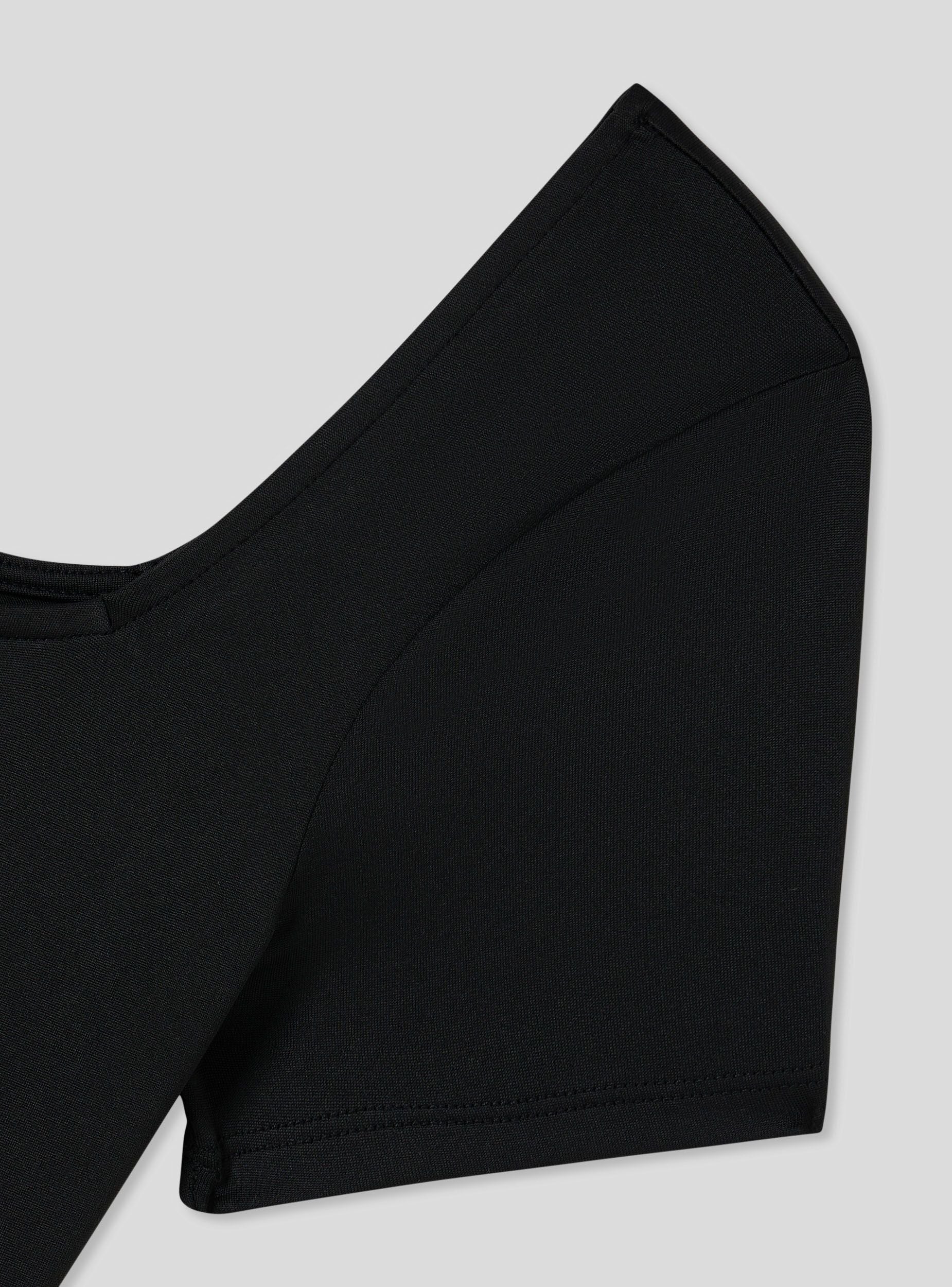 Body elasticizzato con scollo quadrato - Image 6
