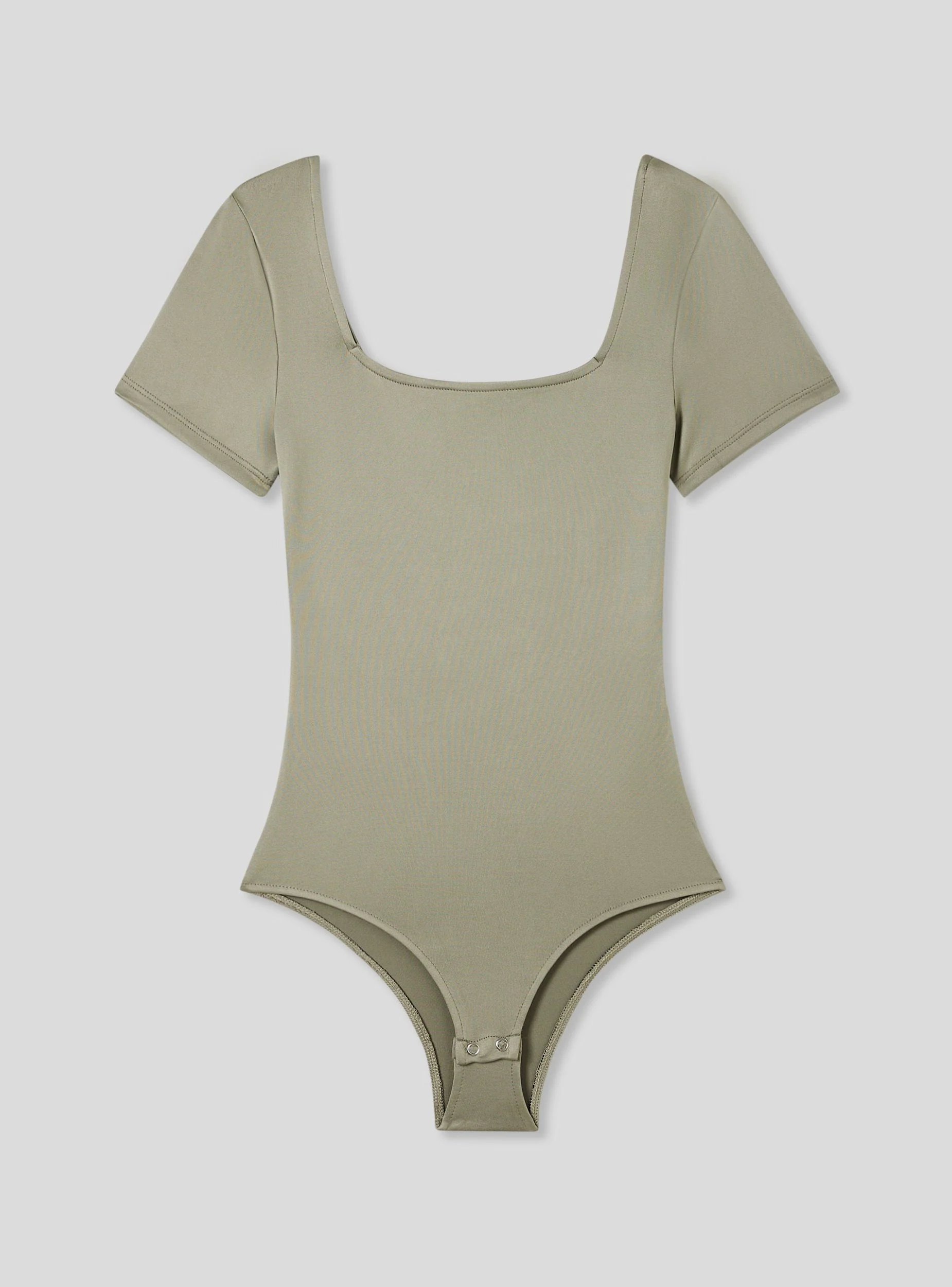 Body elasticizzato con scollo quadrato - Image 6