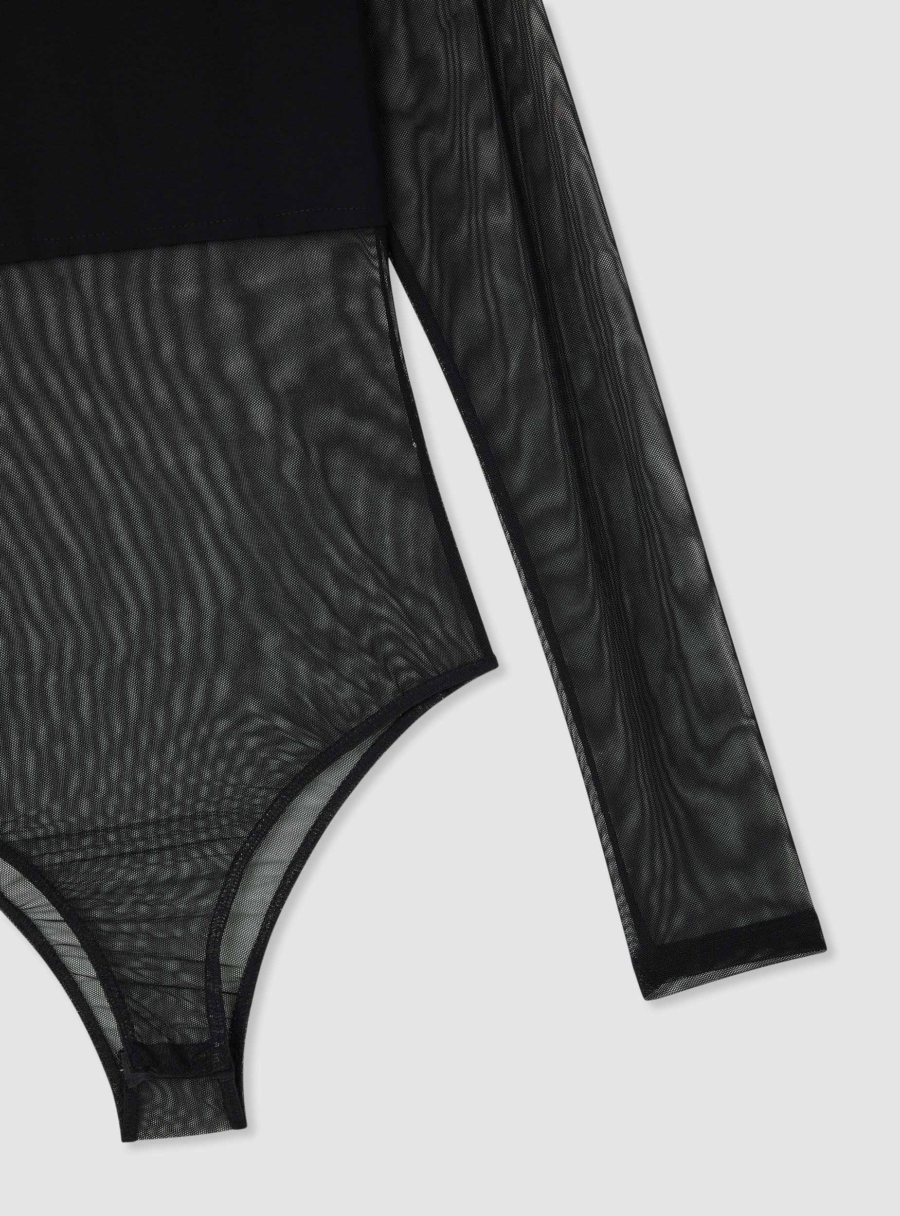 Body in tulle con fascia - Image 7
