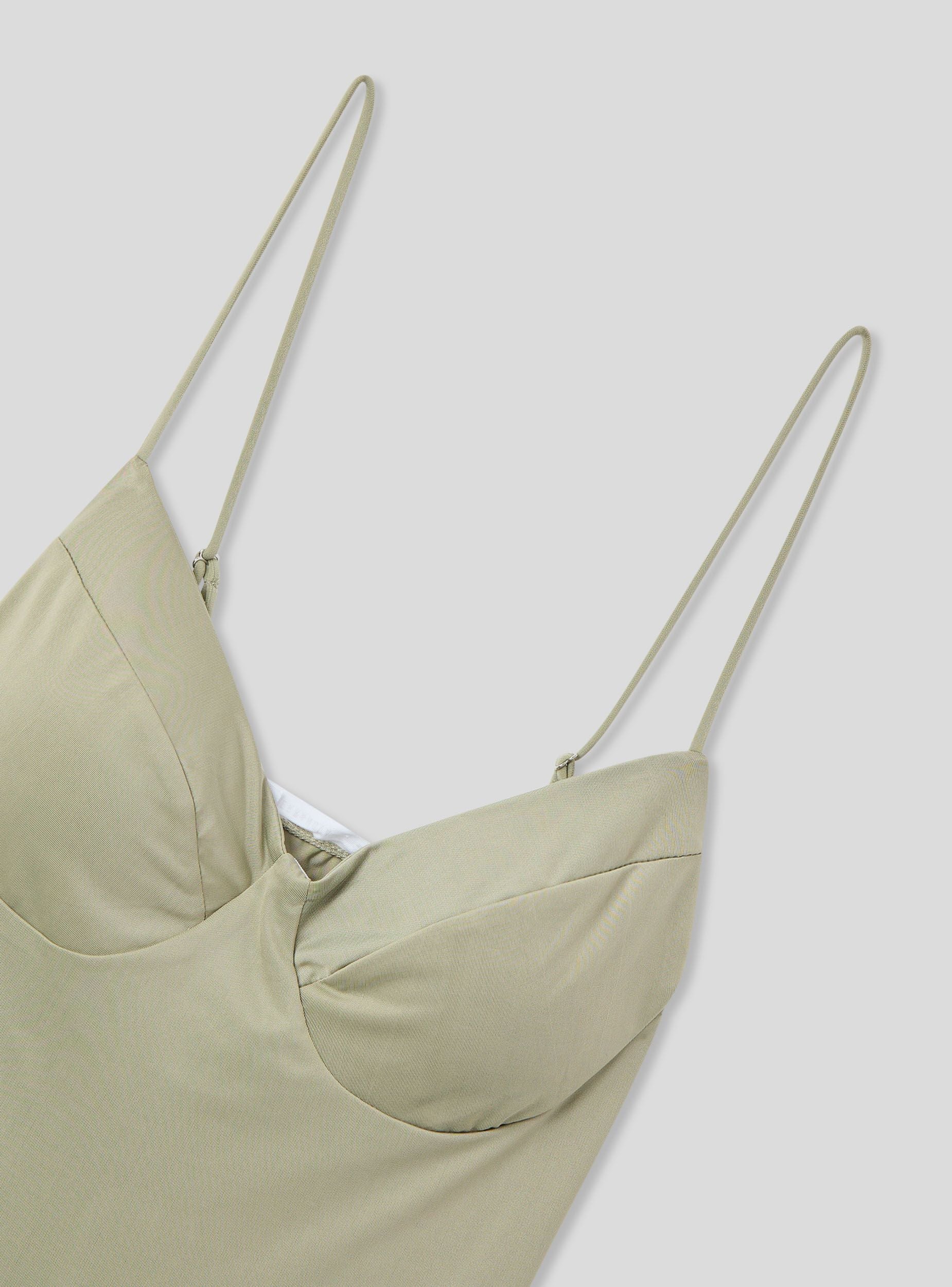 Bodydress con coppe tinta unita - Image 6