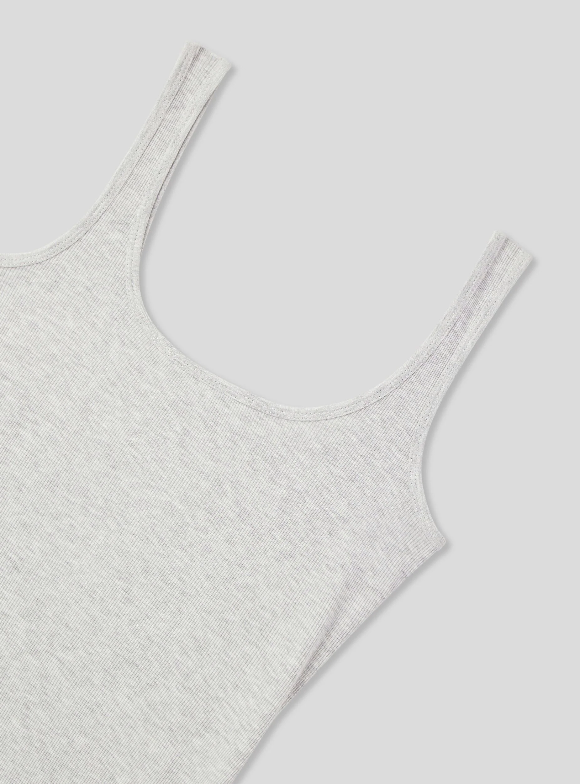Bodydress con scollo quadrato tinta unita - Image 4