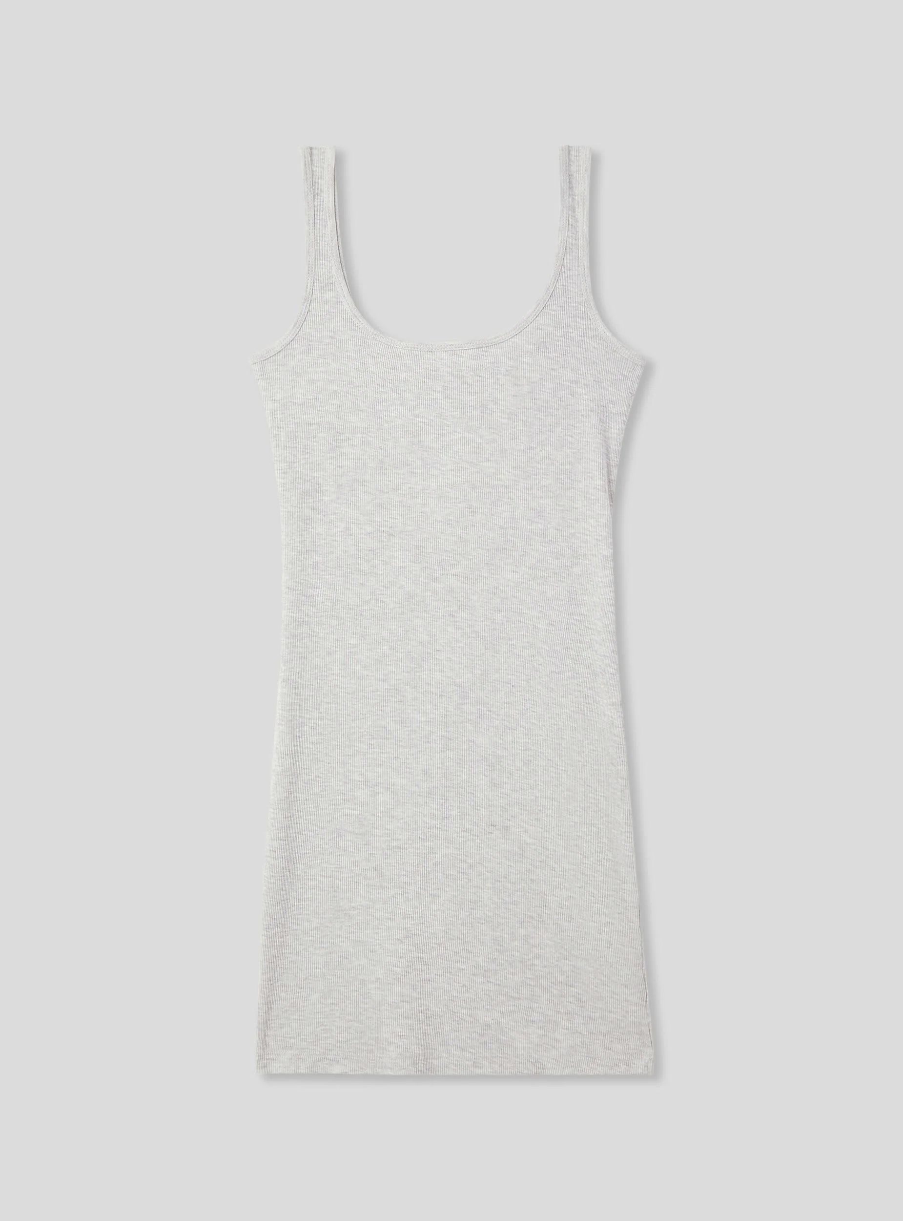 Bodydress con scollo quadrato tinta unita - Image 5
