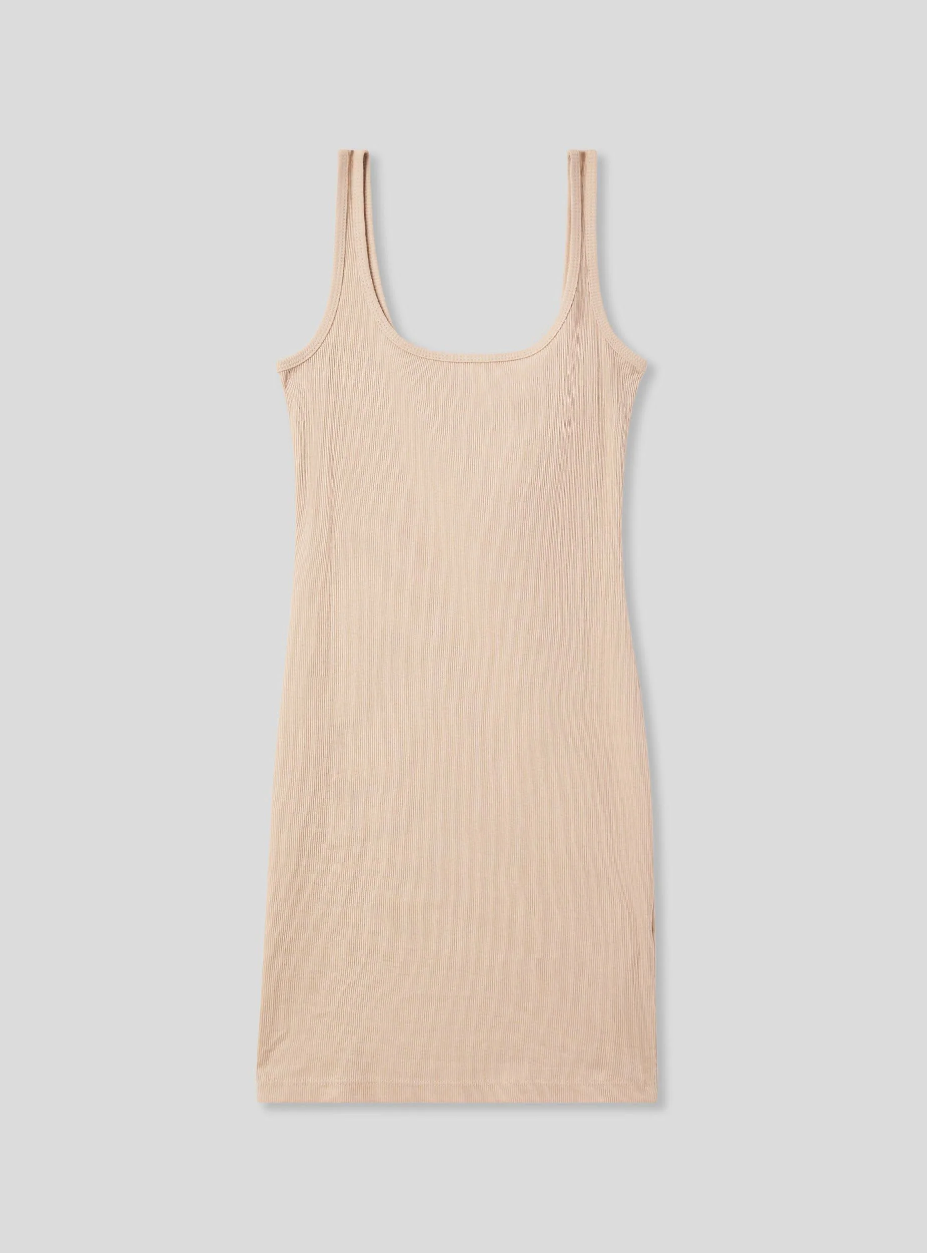 Bodydress con scollo quadrato tinta unita - Image 4