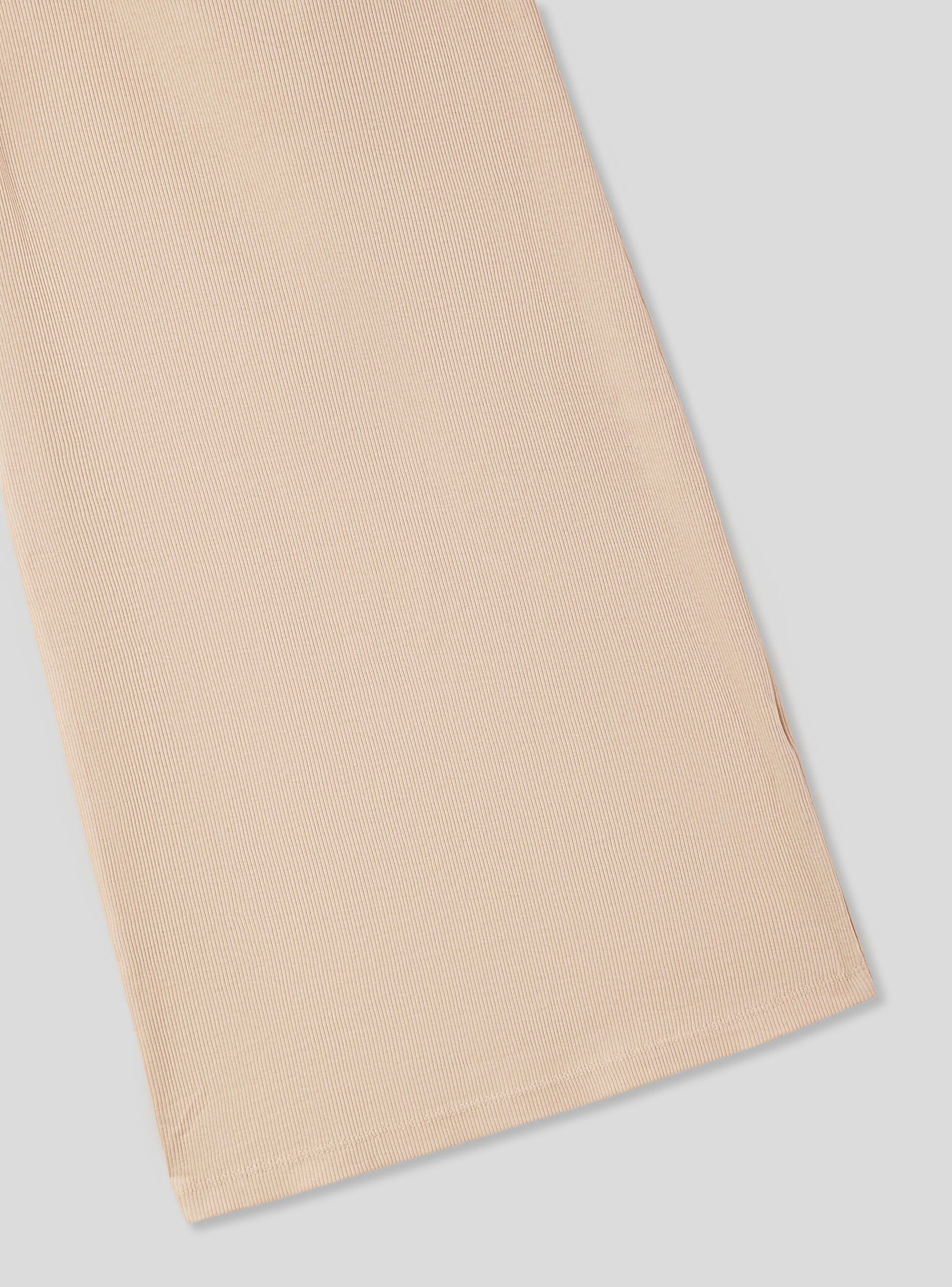 Bodydress con scollo quadrato tinta unita - Image 5