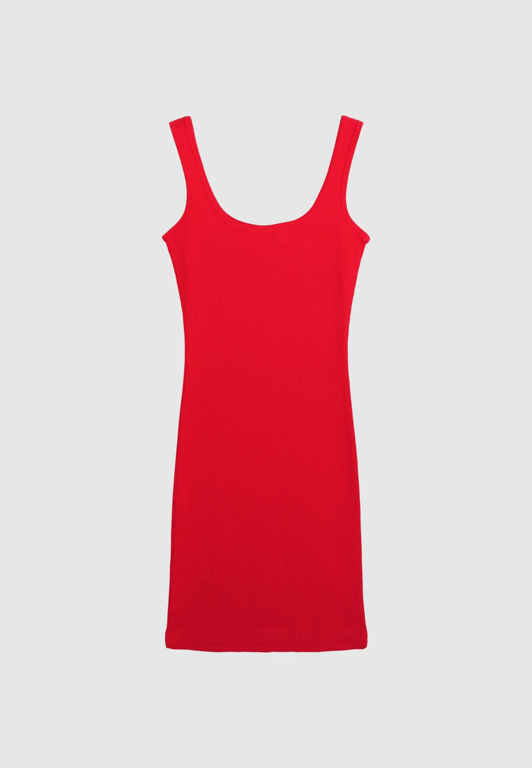 Bodydress con scollo quadrato tinta unita - Image 6