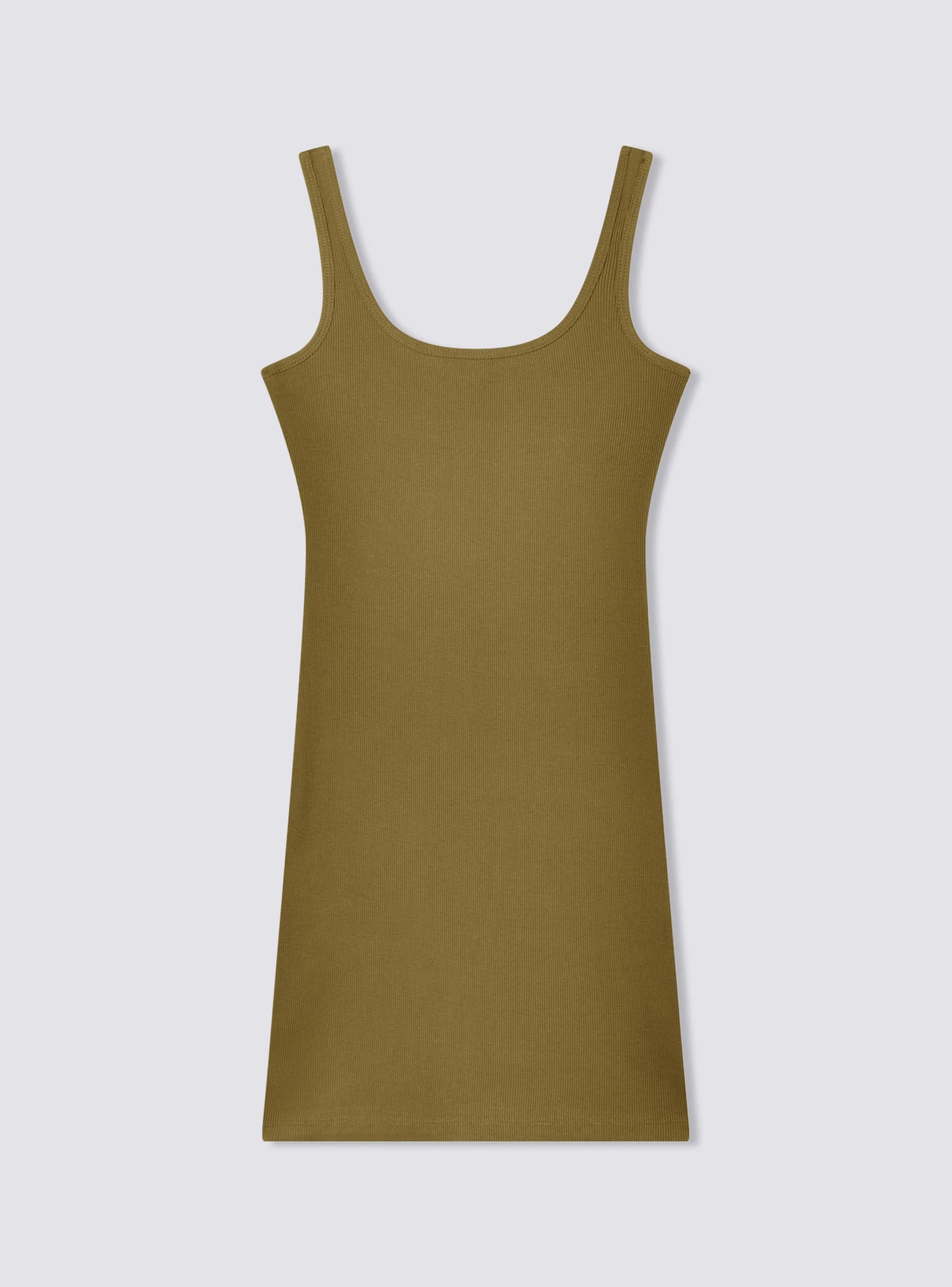 Bodydress con scollo quadrato tinta unita - Image 8