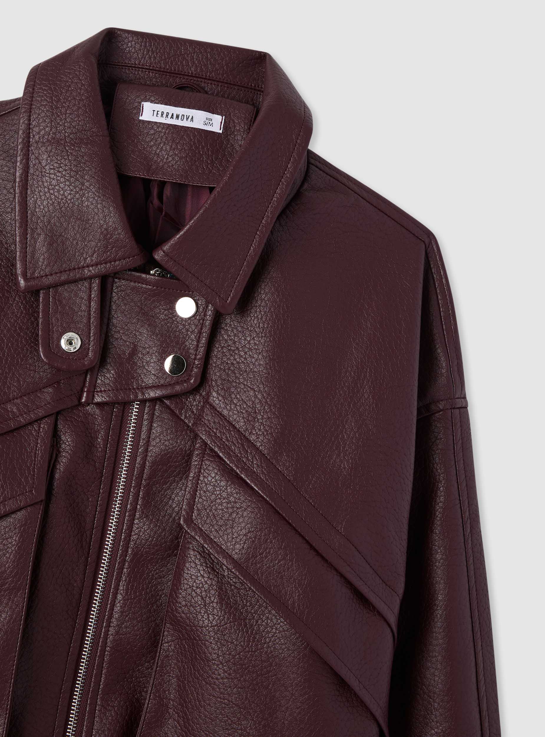 Bomber con zip e tasche - Image 5