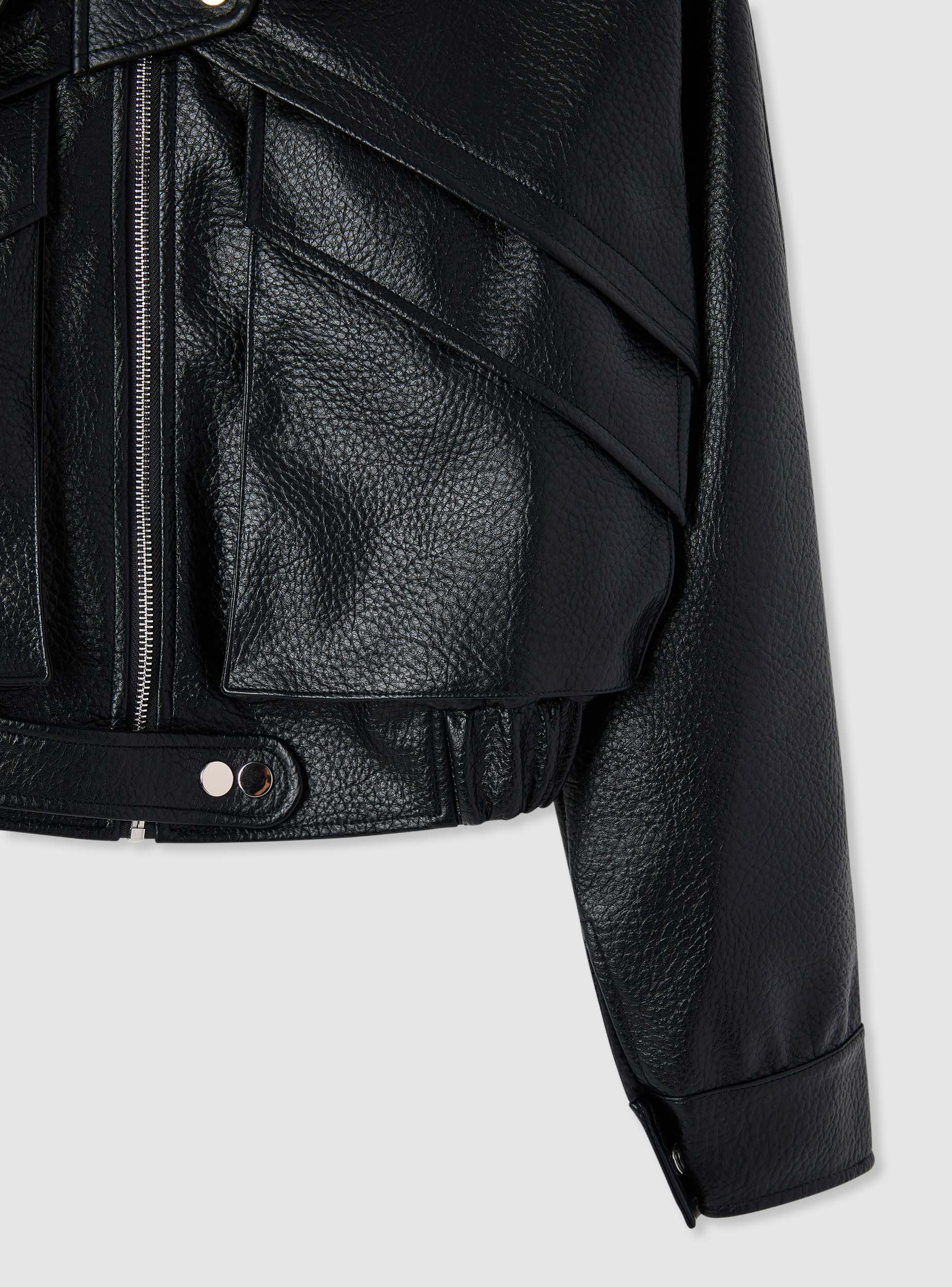 Bomber corto con maxi tasche - Image 7