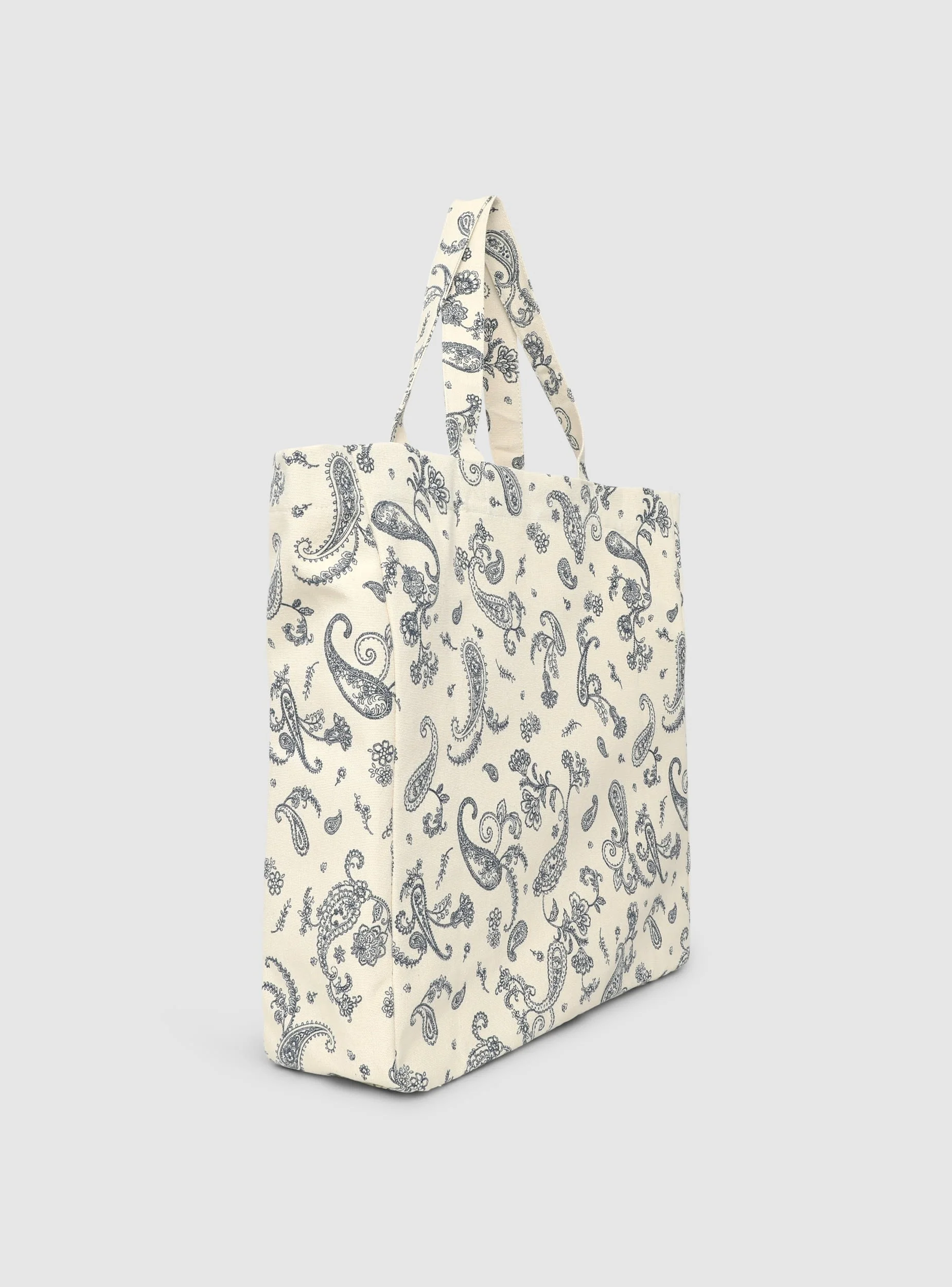 Borsa shopper con stampa paisley - Image 2