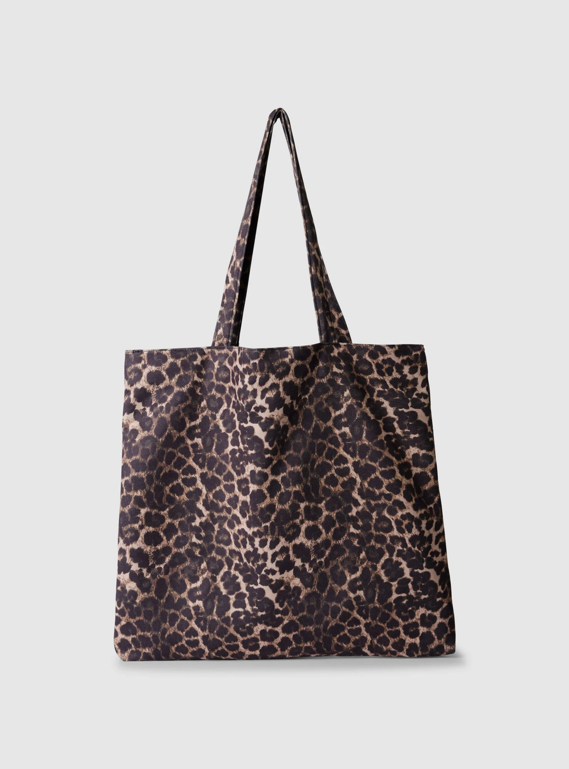 Borsa shopper in microfibra maculata - Image 4
