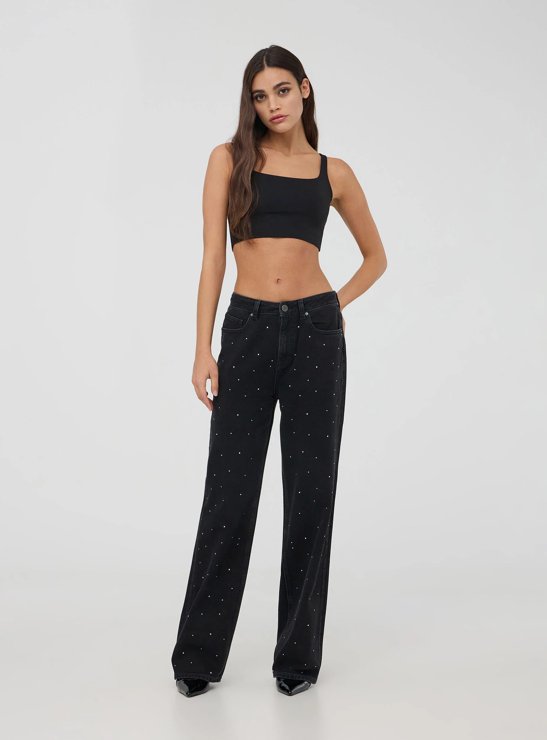 Bra con scollo quadrato