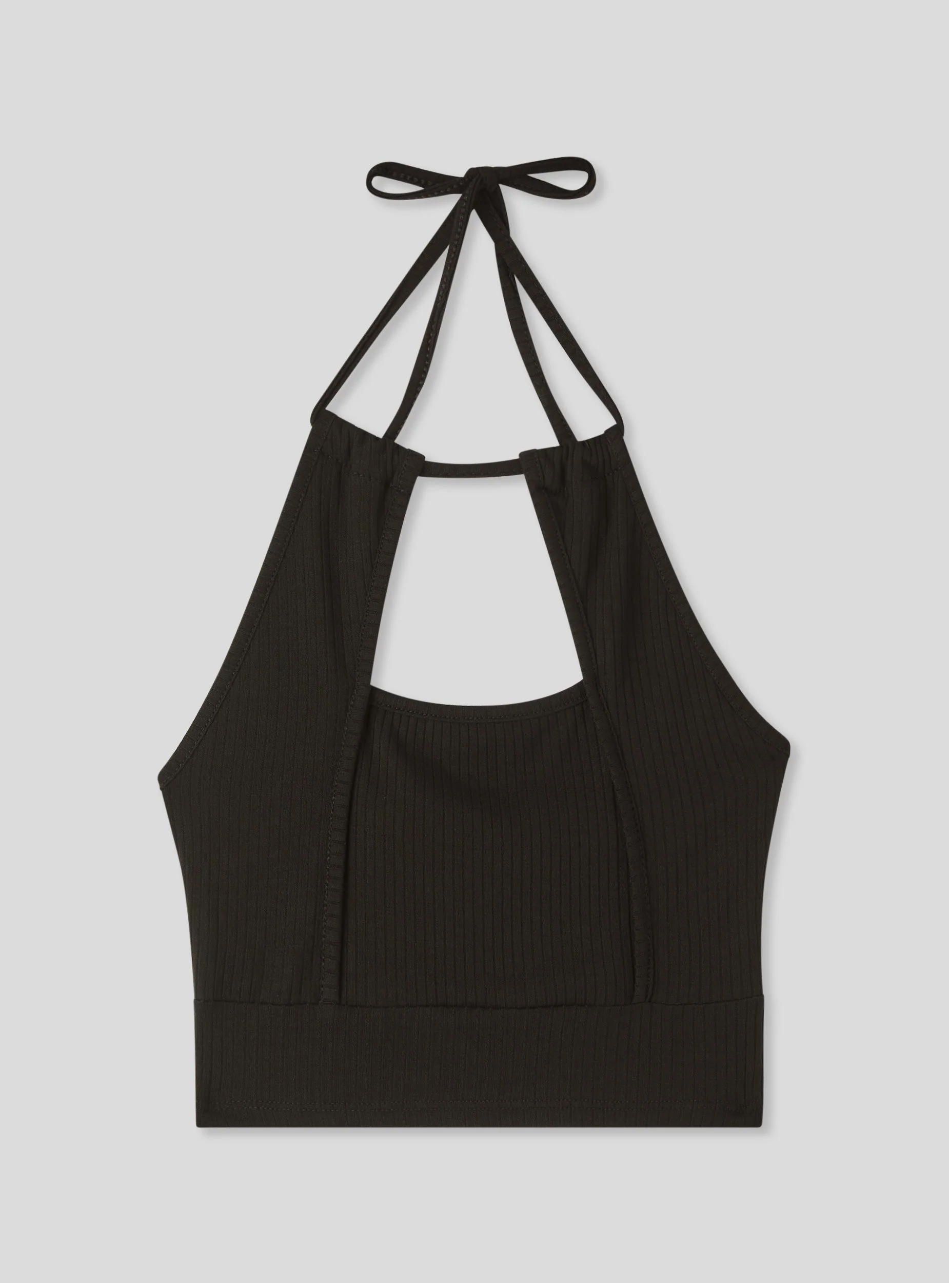 Bra halterneck con oblò - Image 6