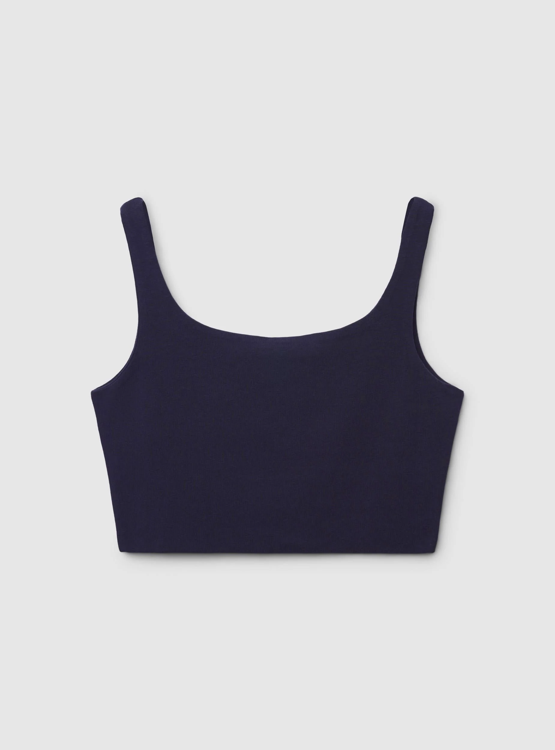 Bra top scollo quadrato tinta unita - Image 5