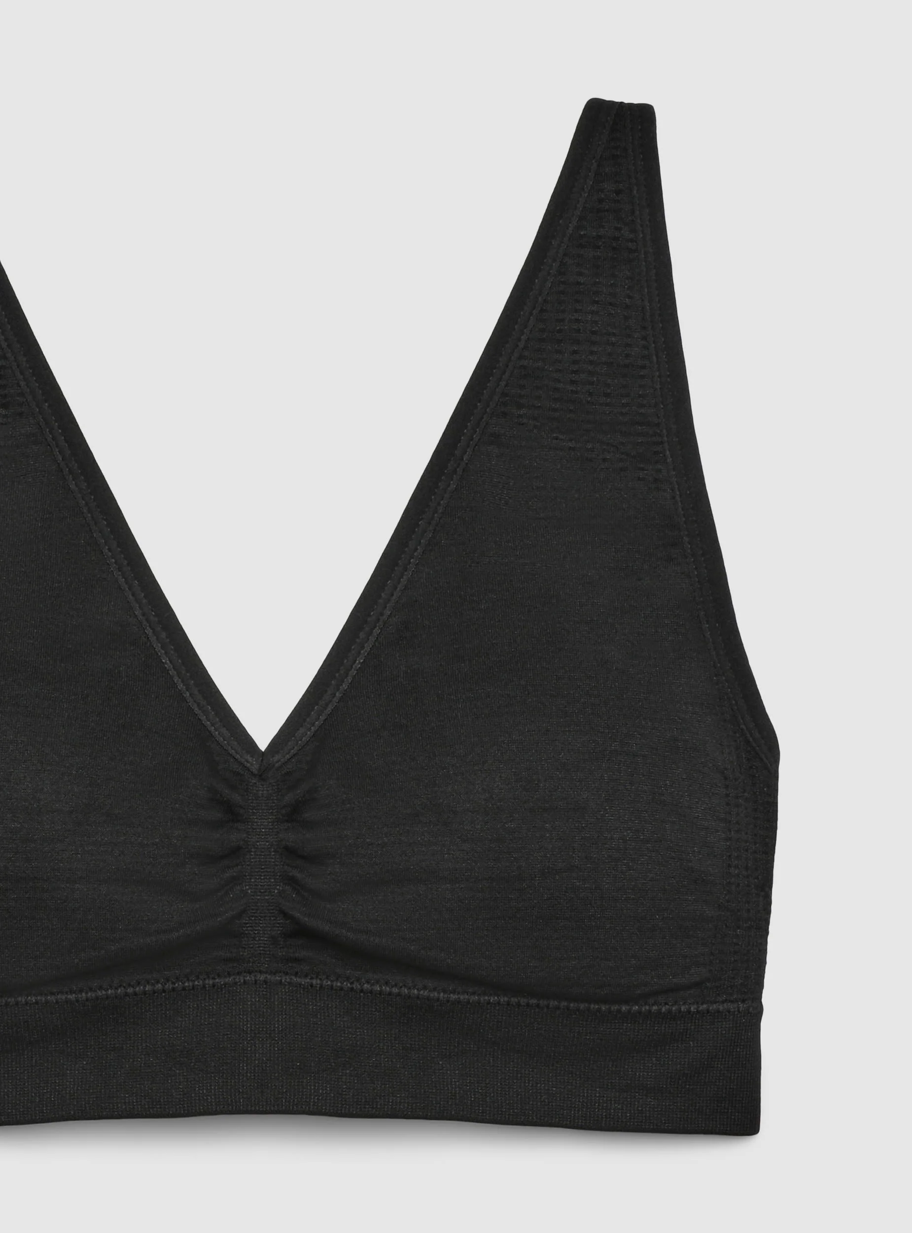 Bra top sportivo con arriccio - Image 5
