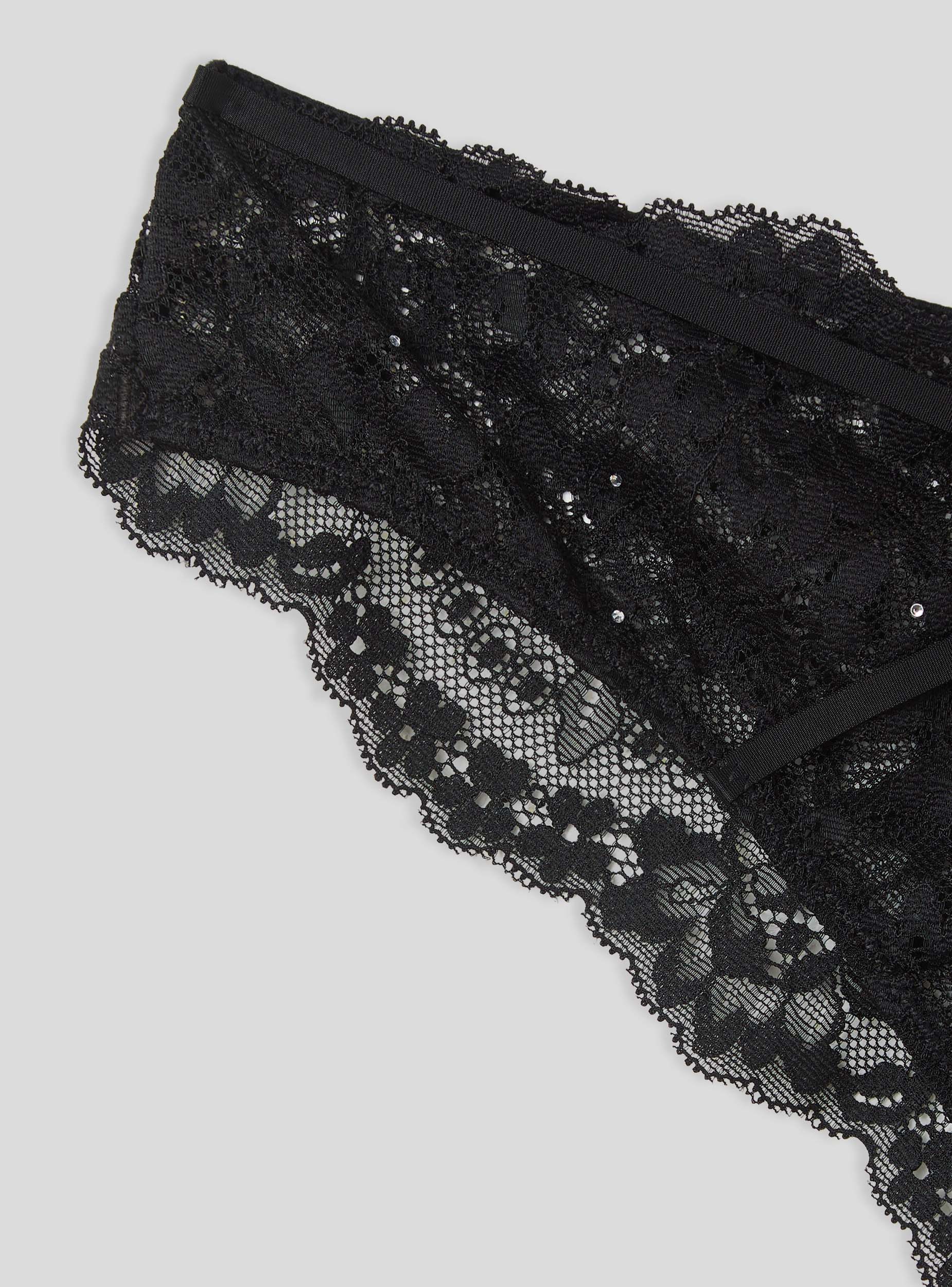 Brasiliana in pizzo con cuore in strass - Image 5